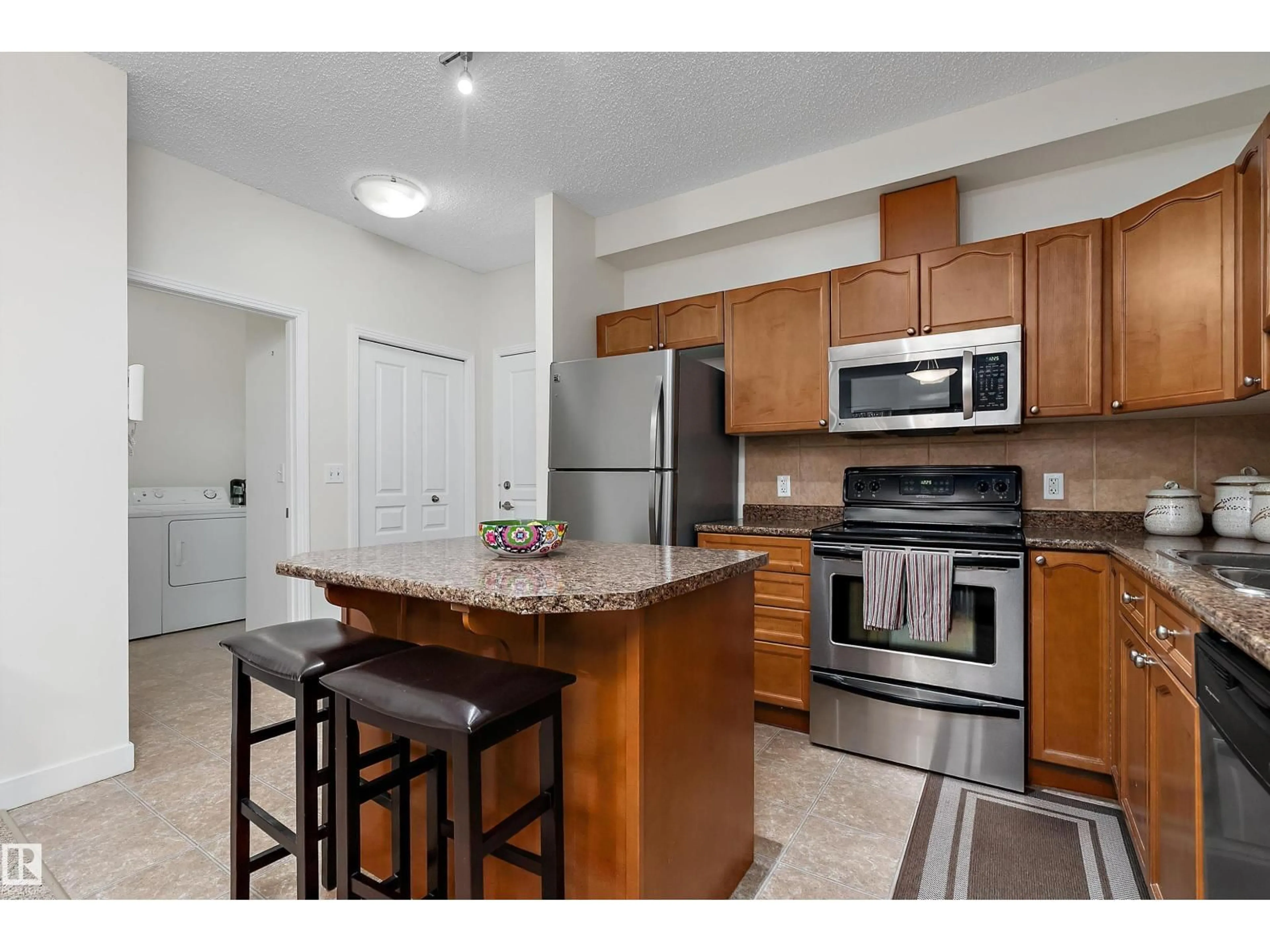 Standard kitchen, unknown for #203 - 8931 156 ST, Edmonton Alberta T5R1Y6