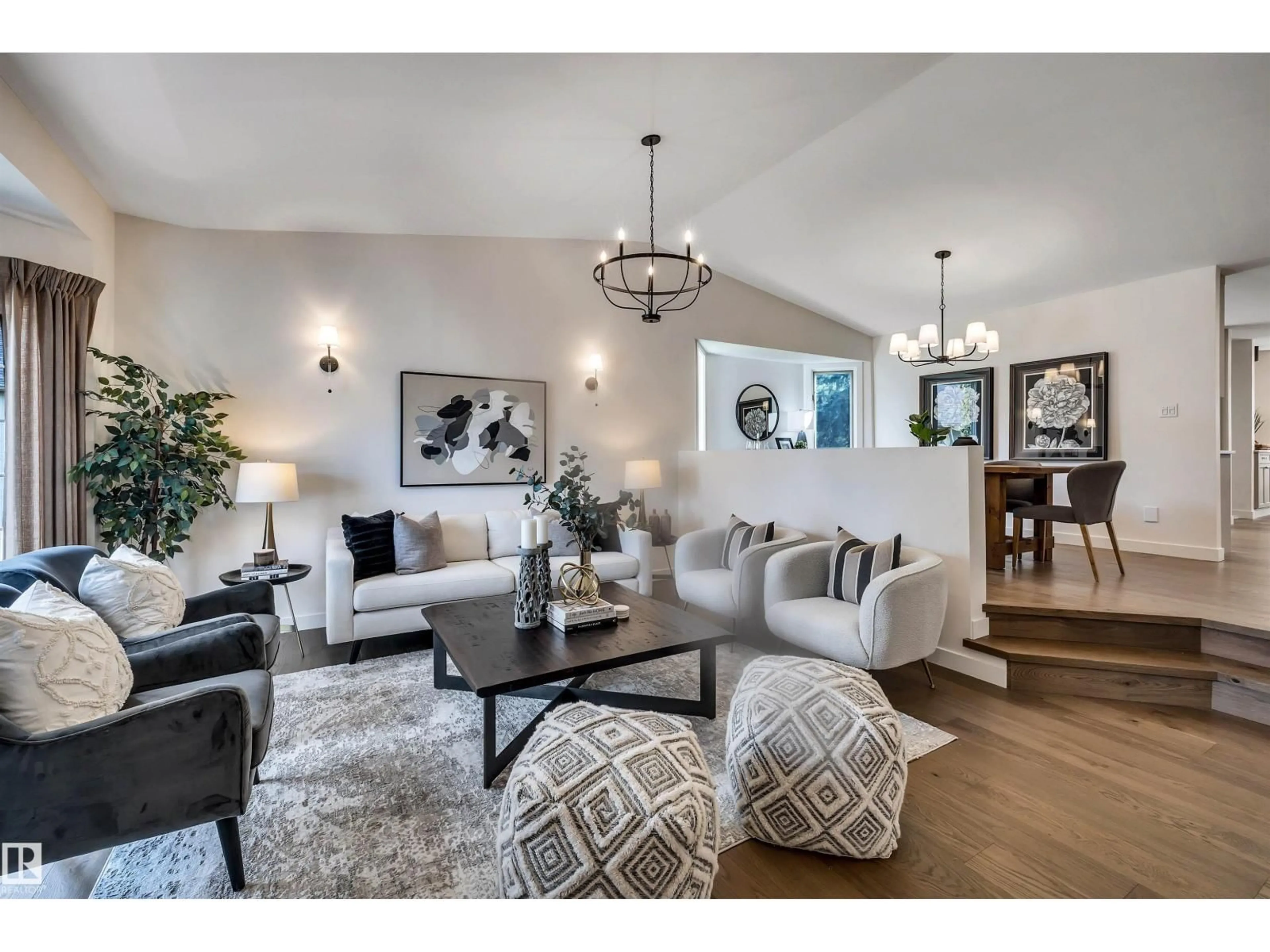 Living room with furniture, unknown for A - 12 INVERMERE PL, St. Albert Alberta T8N5N1