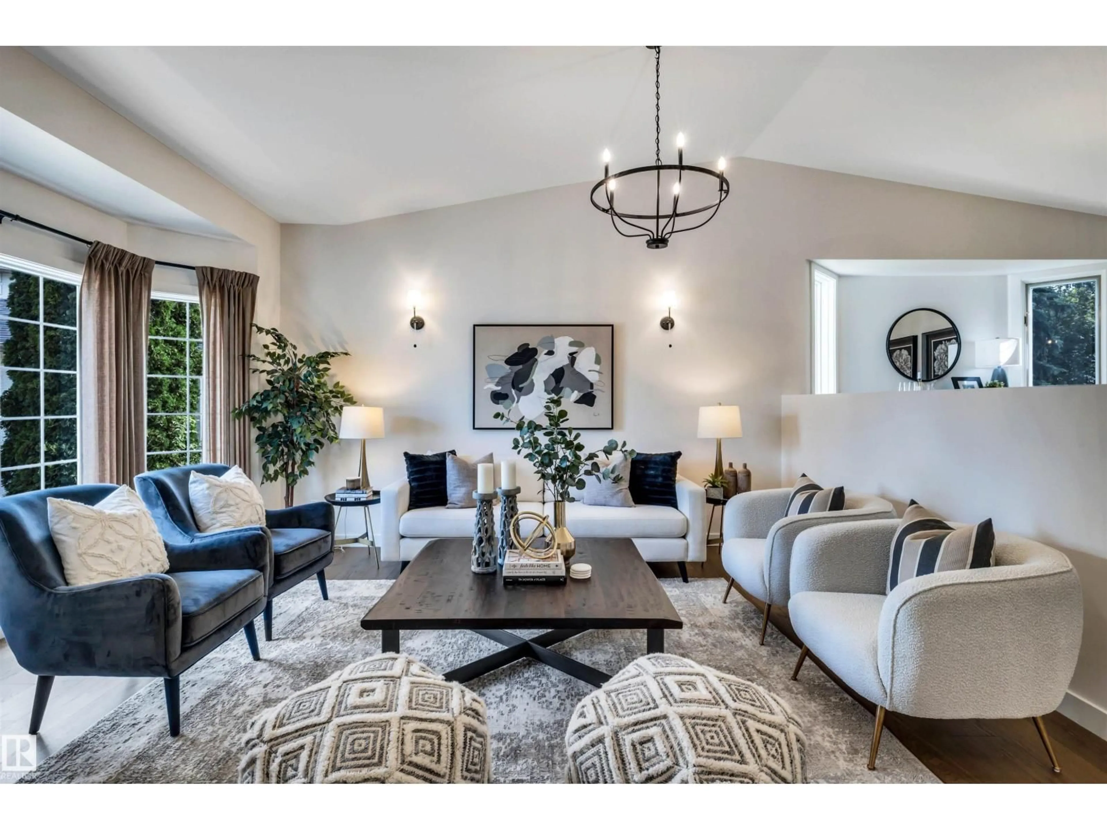Living room with furniture, unknown for A - 12 INVERMERE PL, St. Albert Alberta T8N5N1