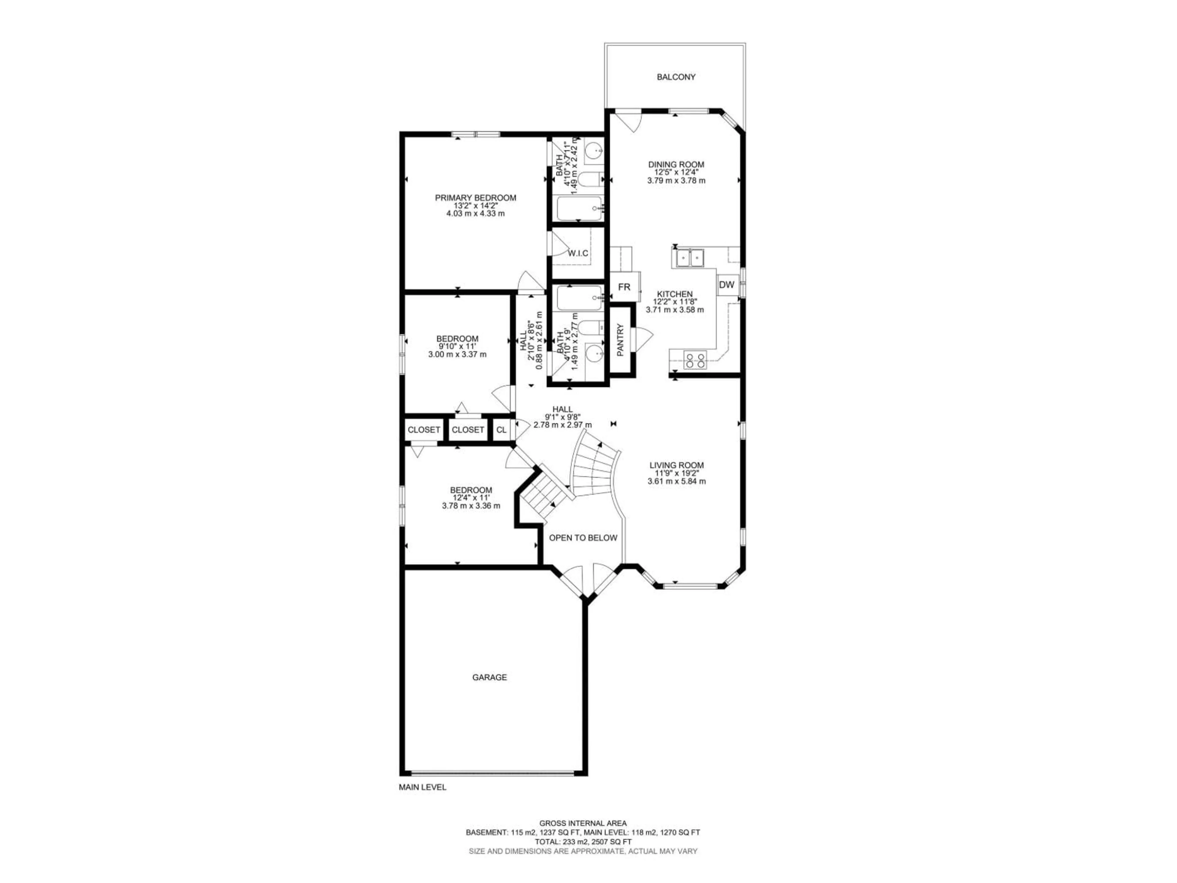 Floor plan for 29 HIGHLAND CR, St. Albert Alberta T8N6K2