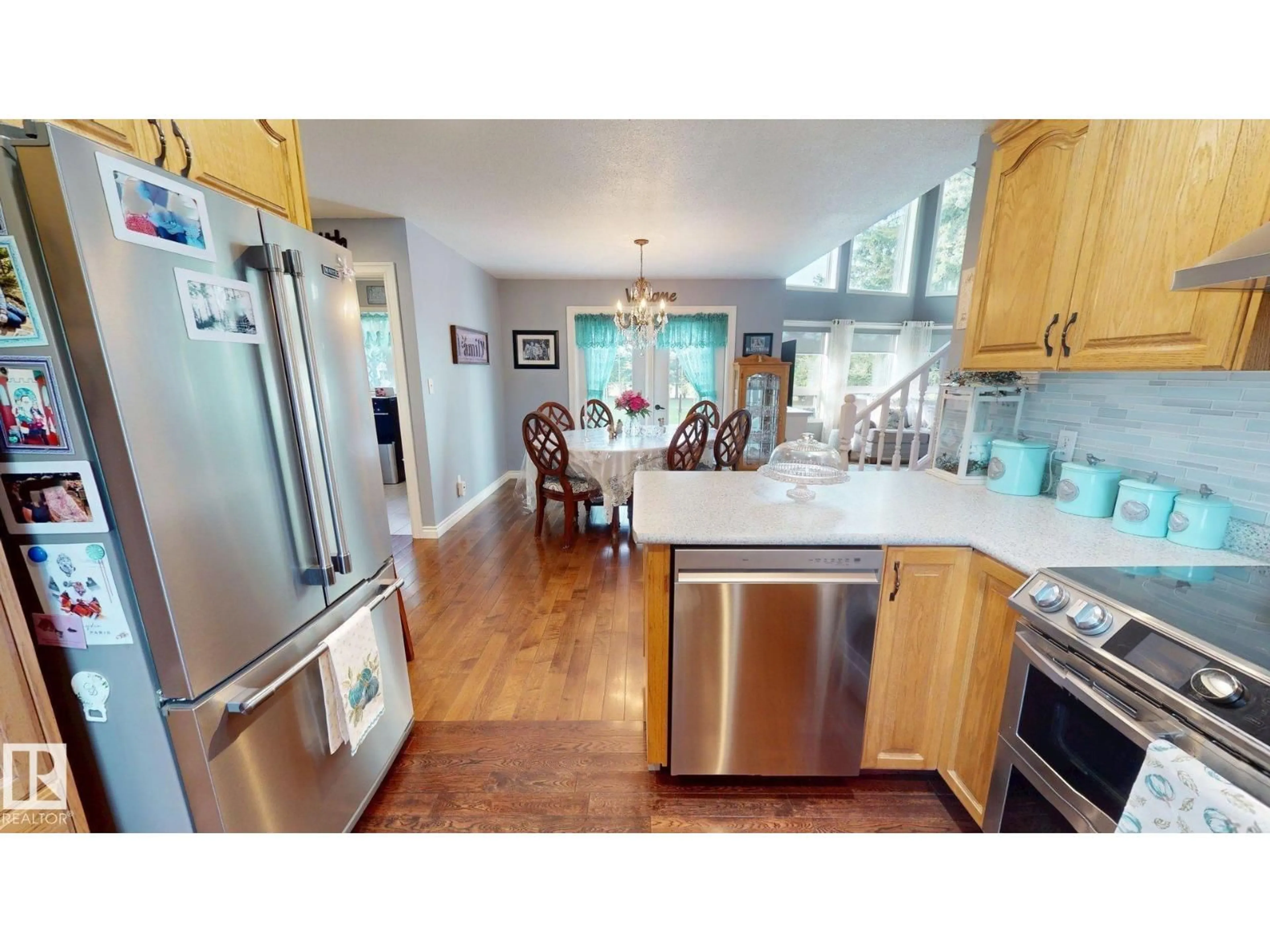 Open concept kitchen, unknown for 661060 RANGE ROAD 210A, Rural Athabasca County Alberta T9S2B7