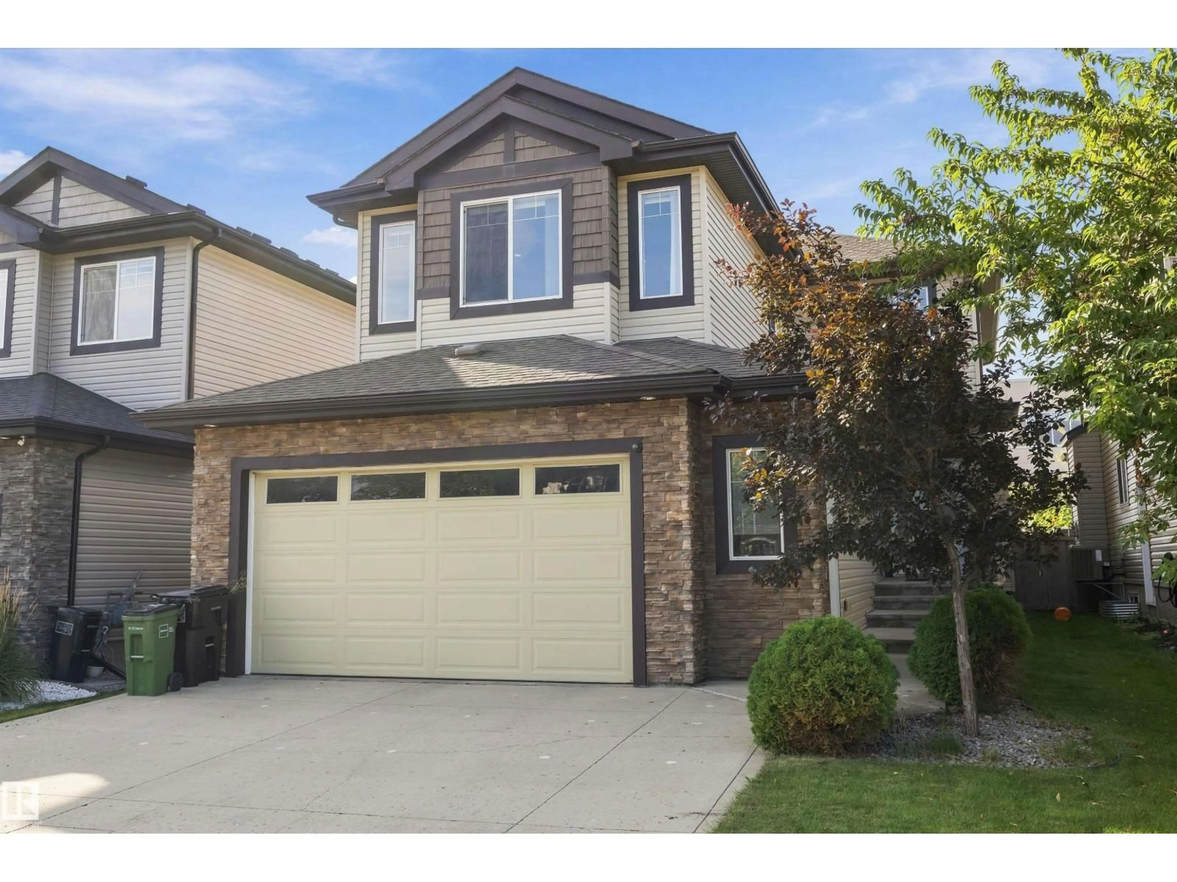 Home with vinyl exterior material, street for SW - 17355 11 AV, Edmonton Alberta T6W1Z6