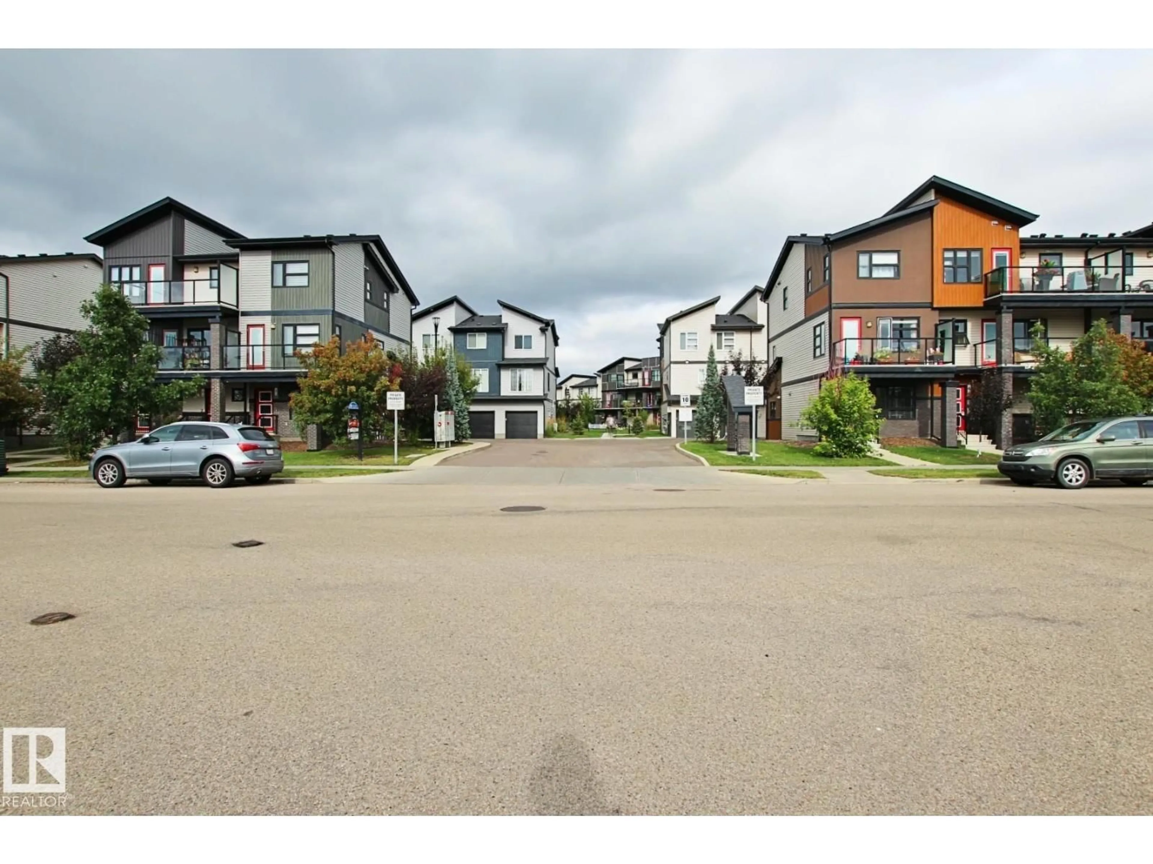 A pic from outside/outdoor area/front of a property/back of a property/a pic from drone, street for #70 - 1203 163 ST, Edmonton Alberta T6W3X1
