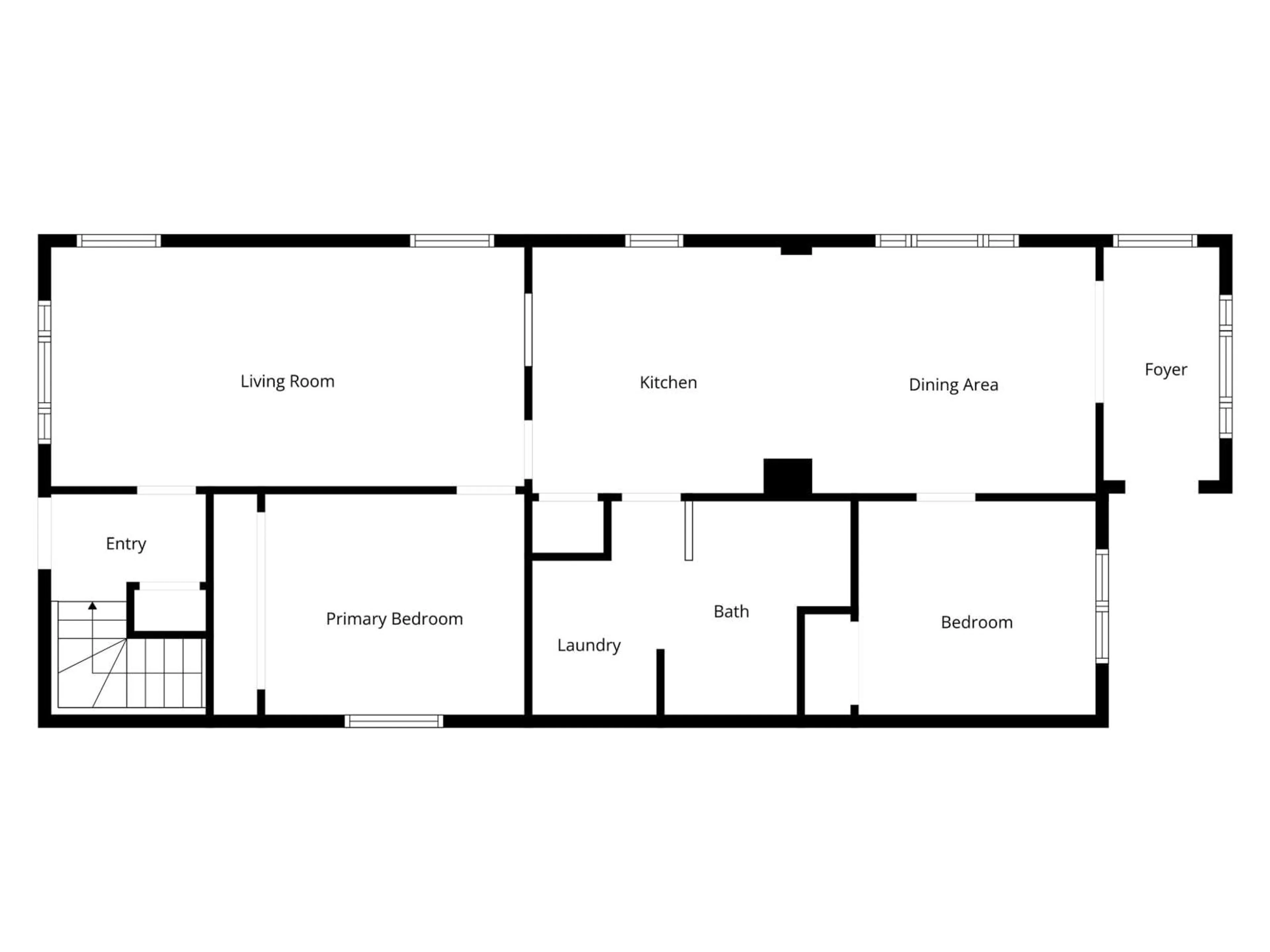 Floor plan for 4233 116 AV, Edmonton Alberta T5W0W9