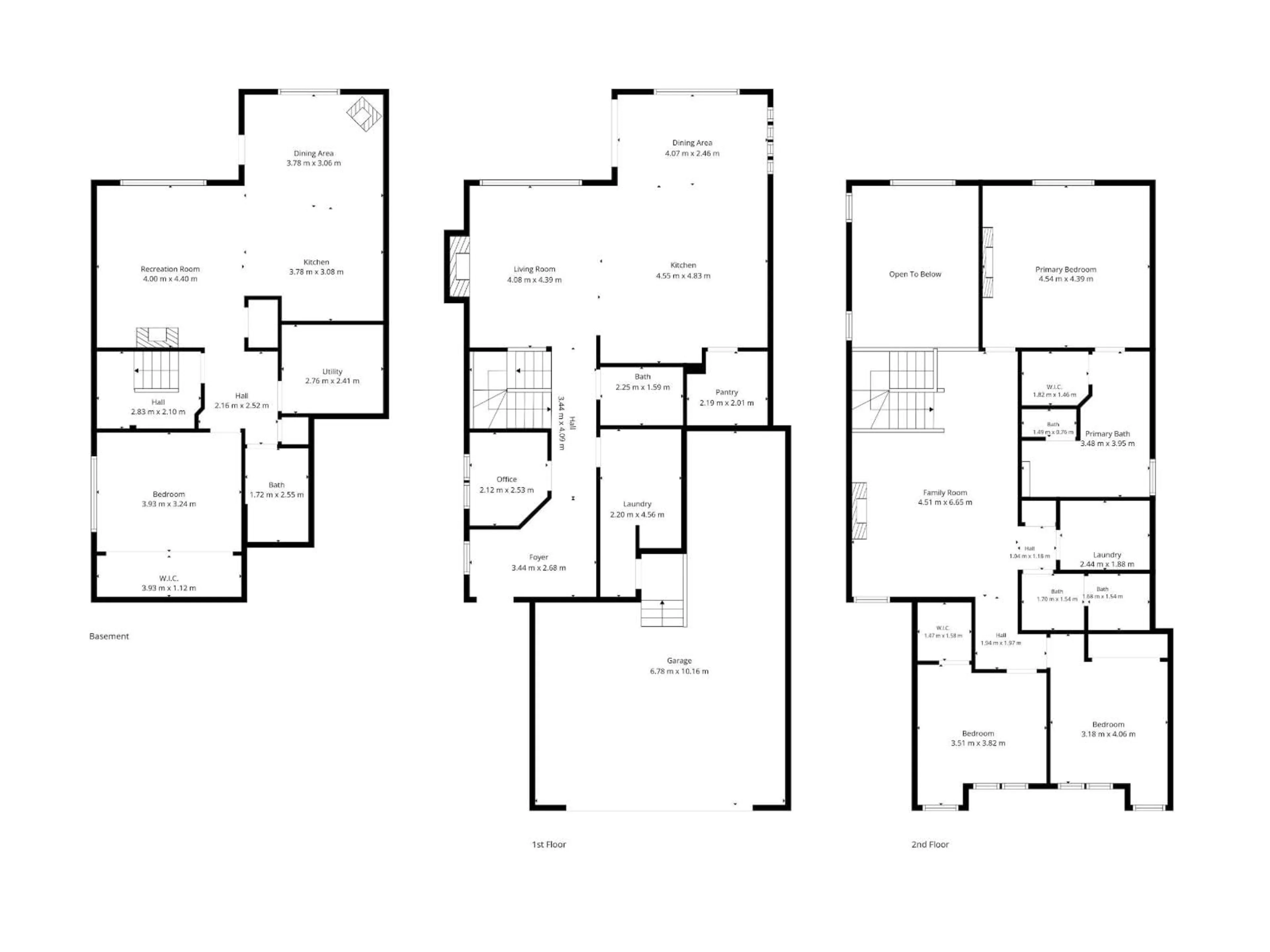 Floor plan for 61 AMESBURY WD, Sherwood Park Alberta T8B0C2