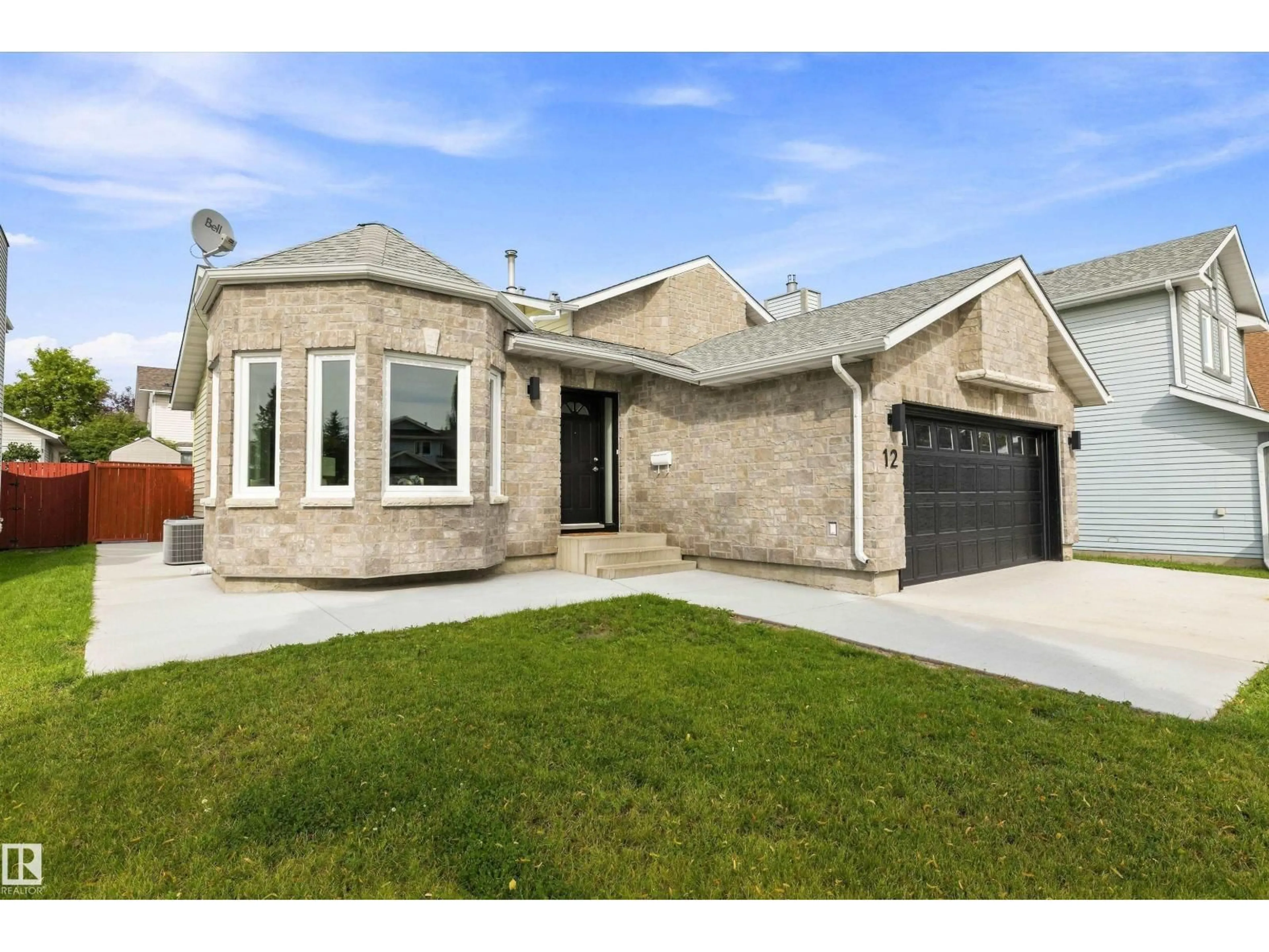 Home with brick exterior material, street for 12 DANBRIDGE PL, St. Albert Alberta T8N4V4