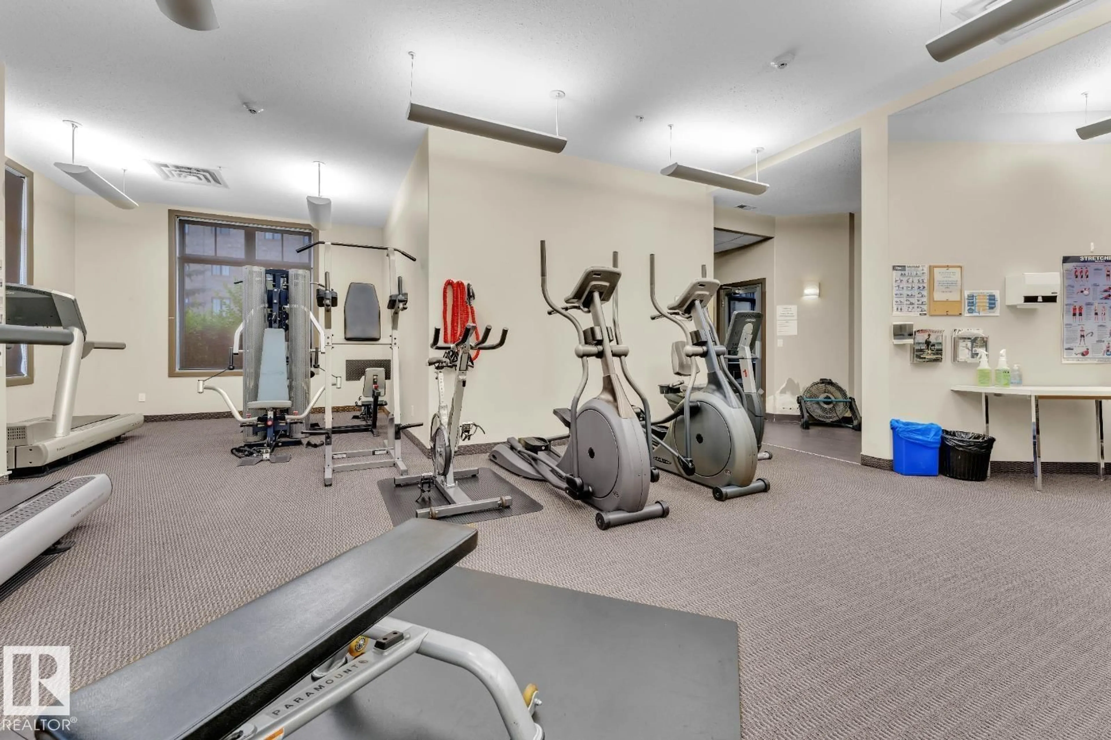 Gym or fitness room for #105 - 160 MAGRATH RD, Edmonton Alberta T6R3T7