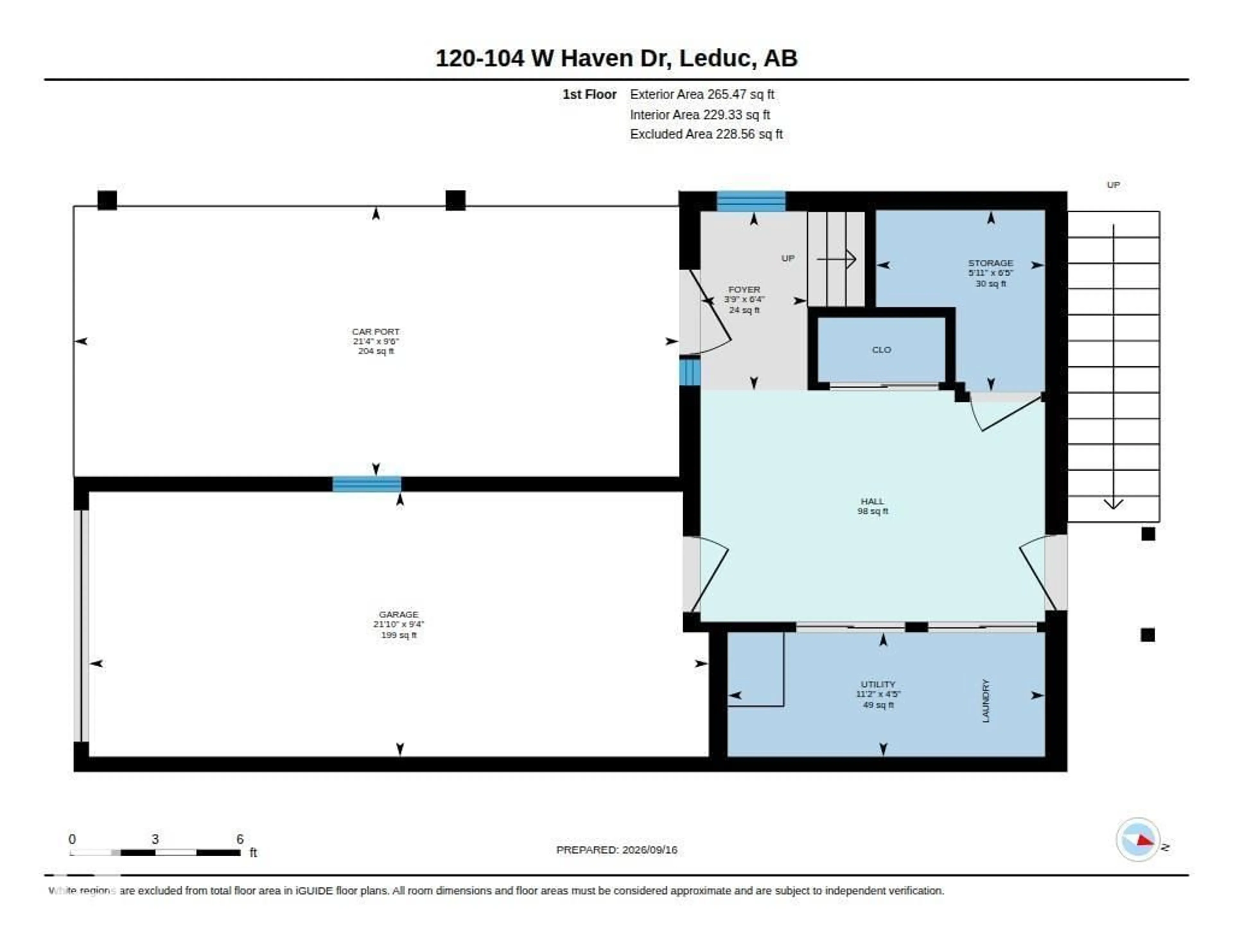Floor plan for 120 104 WEST HAVEN DR, Leduc Alberta T9E0N9
