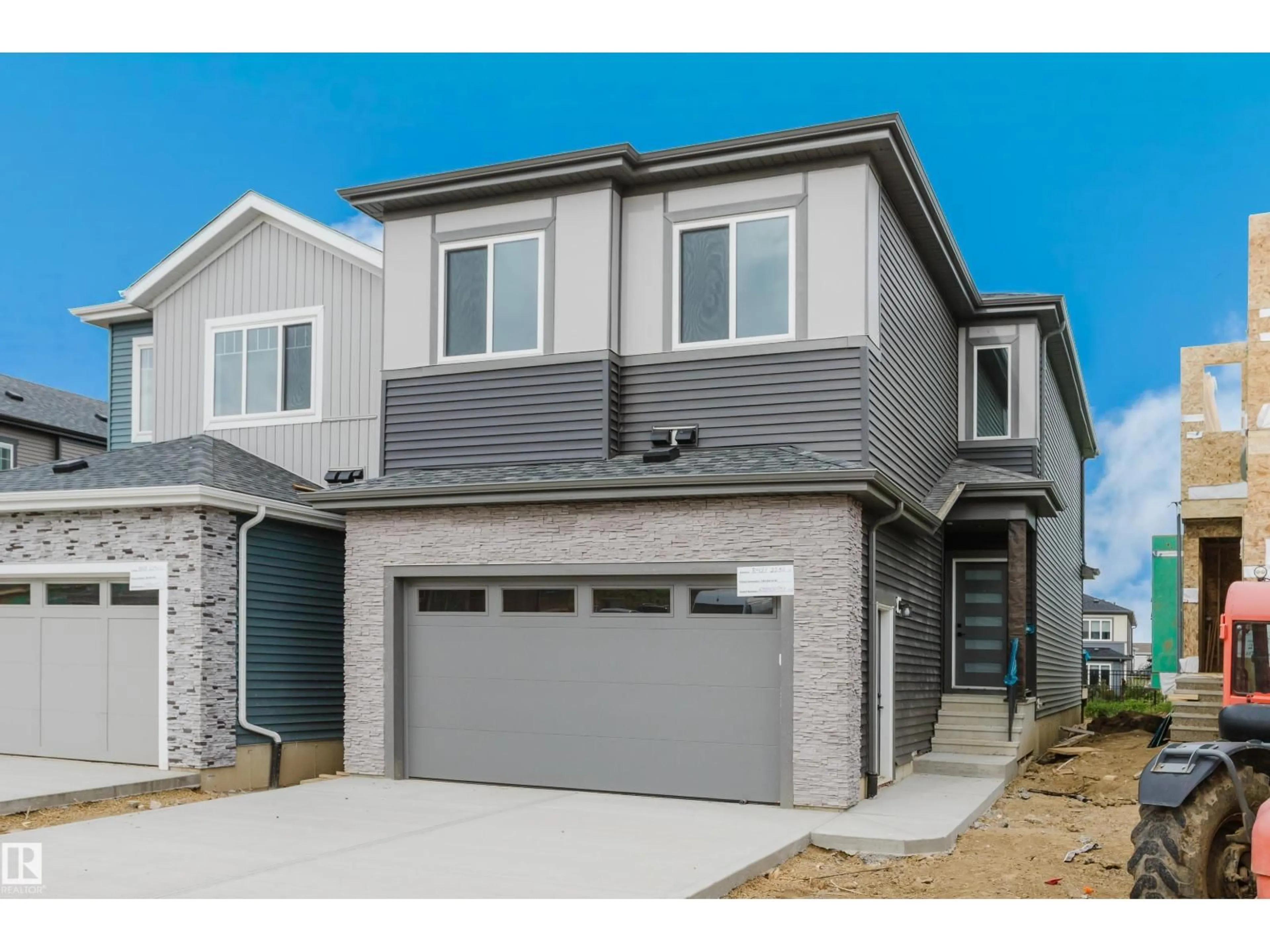 Home with vinyl exterior material, street for NW - 8421 223A ST, Edmonton Alberta T5T8A2