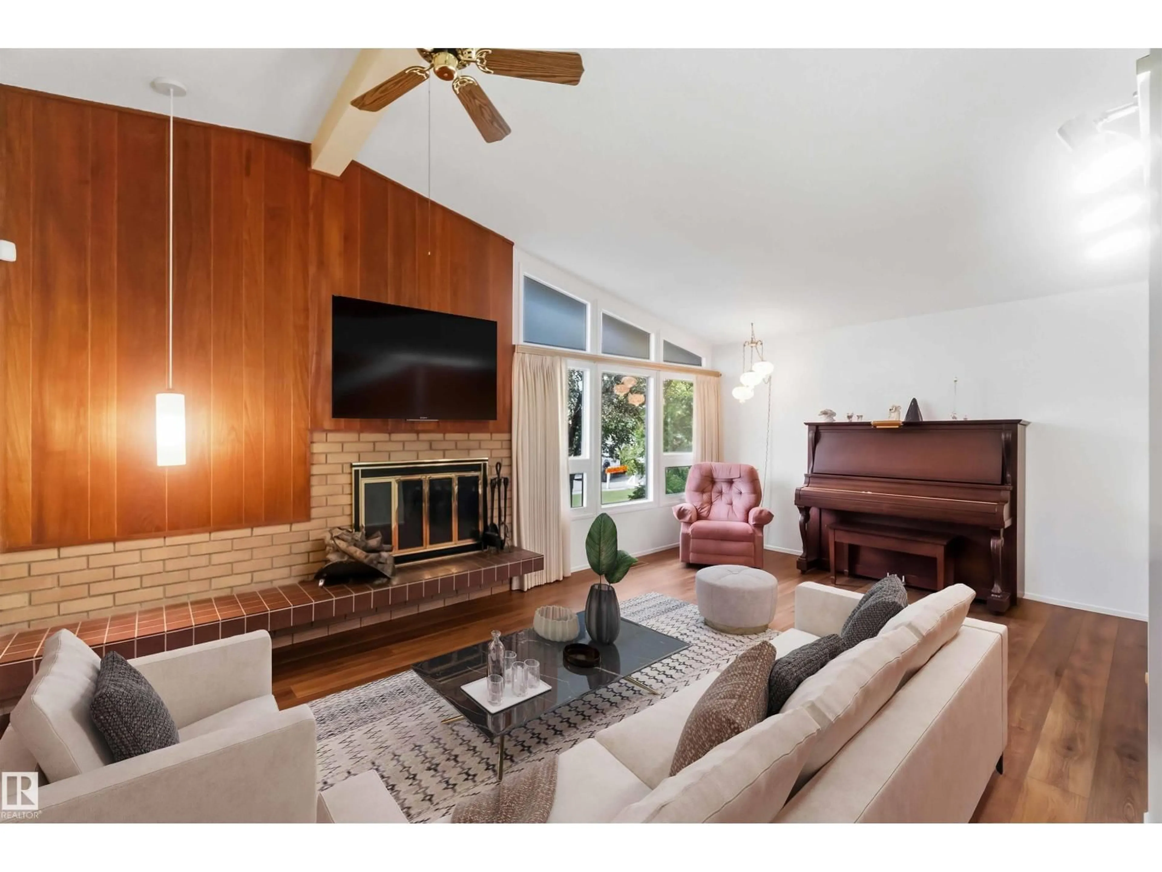 Living room with furniture, unknown for 9311 68 ST, Edmonton Alberta T6B1S9