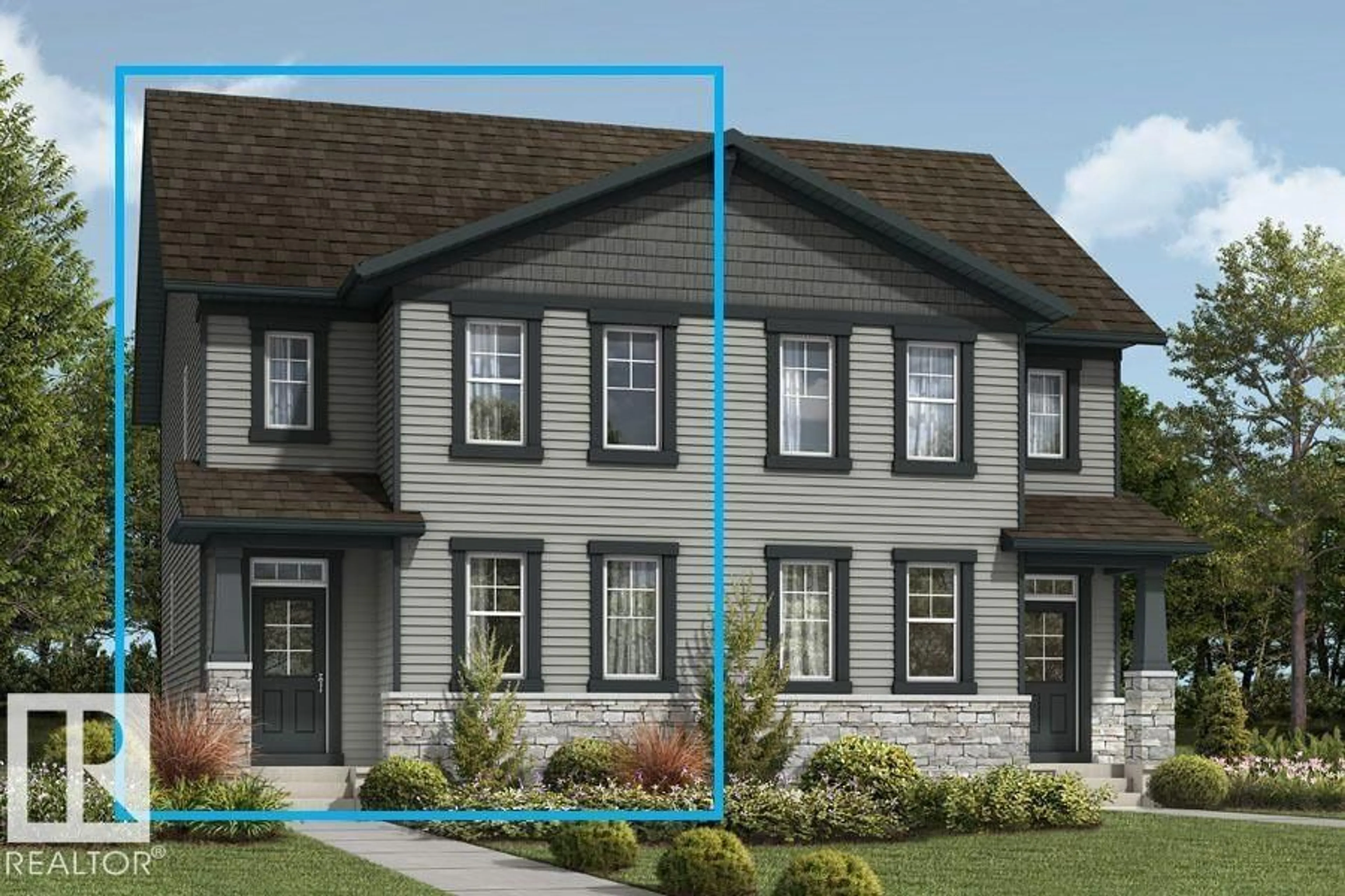 Home with vinyl exterior material, street for 1229 STONESIDE RD, Sherwood Park Alberta T8H3A4