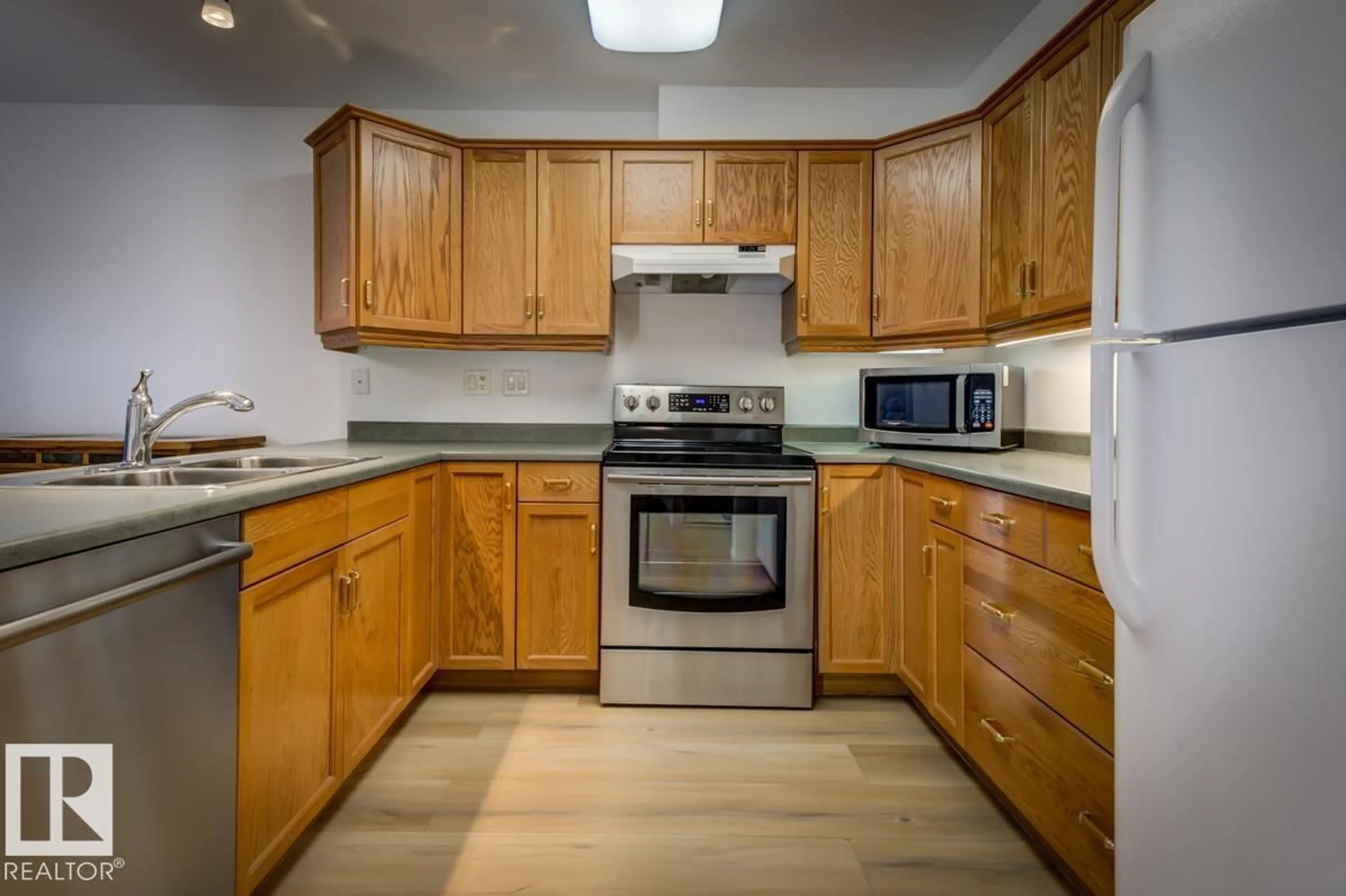 Standard kitchen, unknown for #212 - 8912 156 ST, Edmonton Alberta T5R5Z2