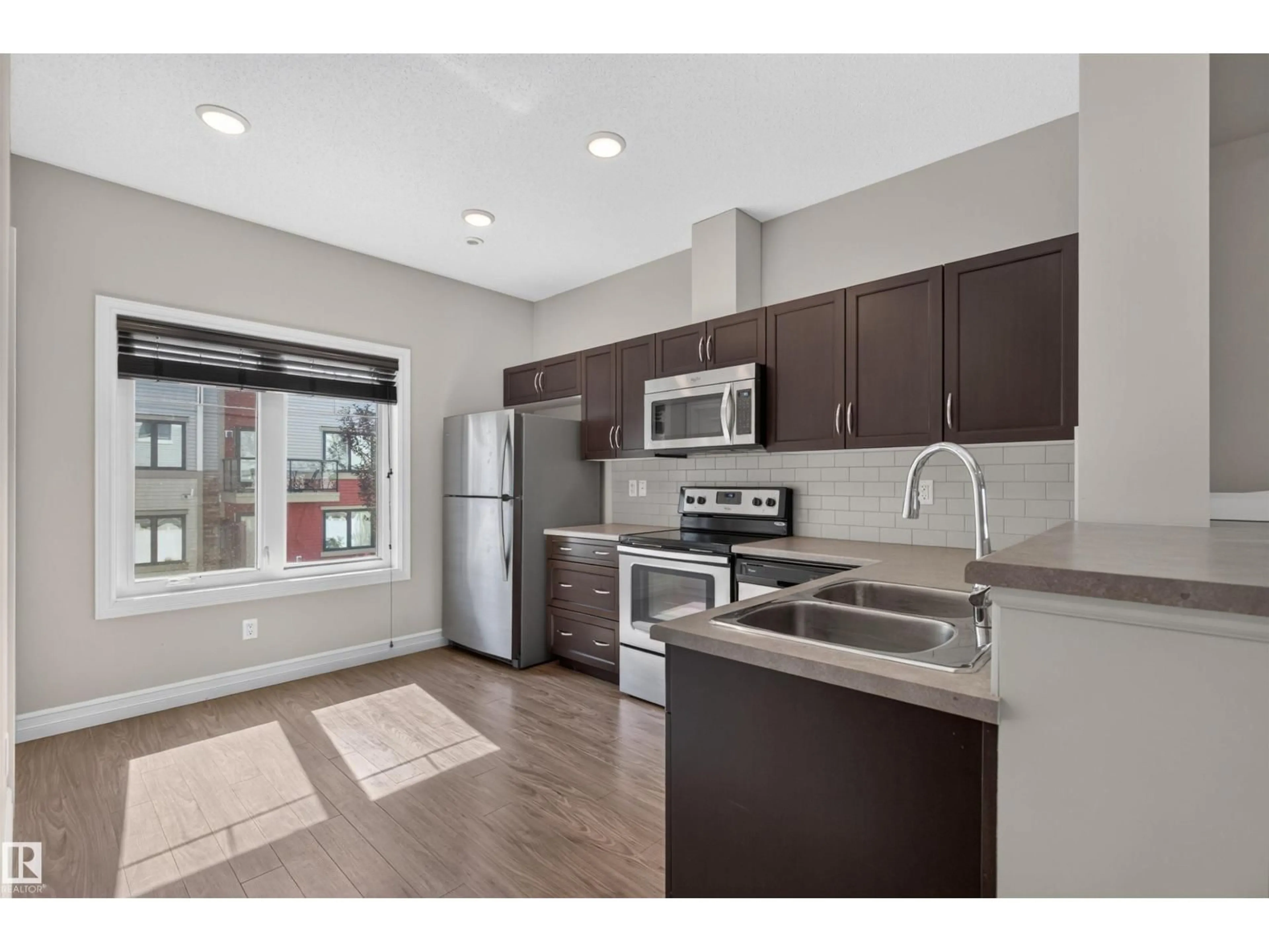 Open concept kitchen, unknown for #111 - 804 WELSH DR, Edmonton Alberta T6X1Y8