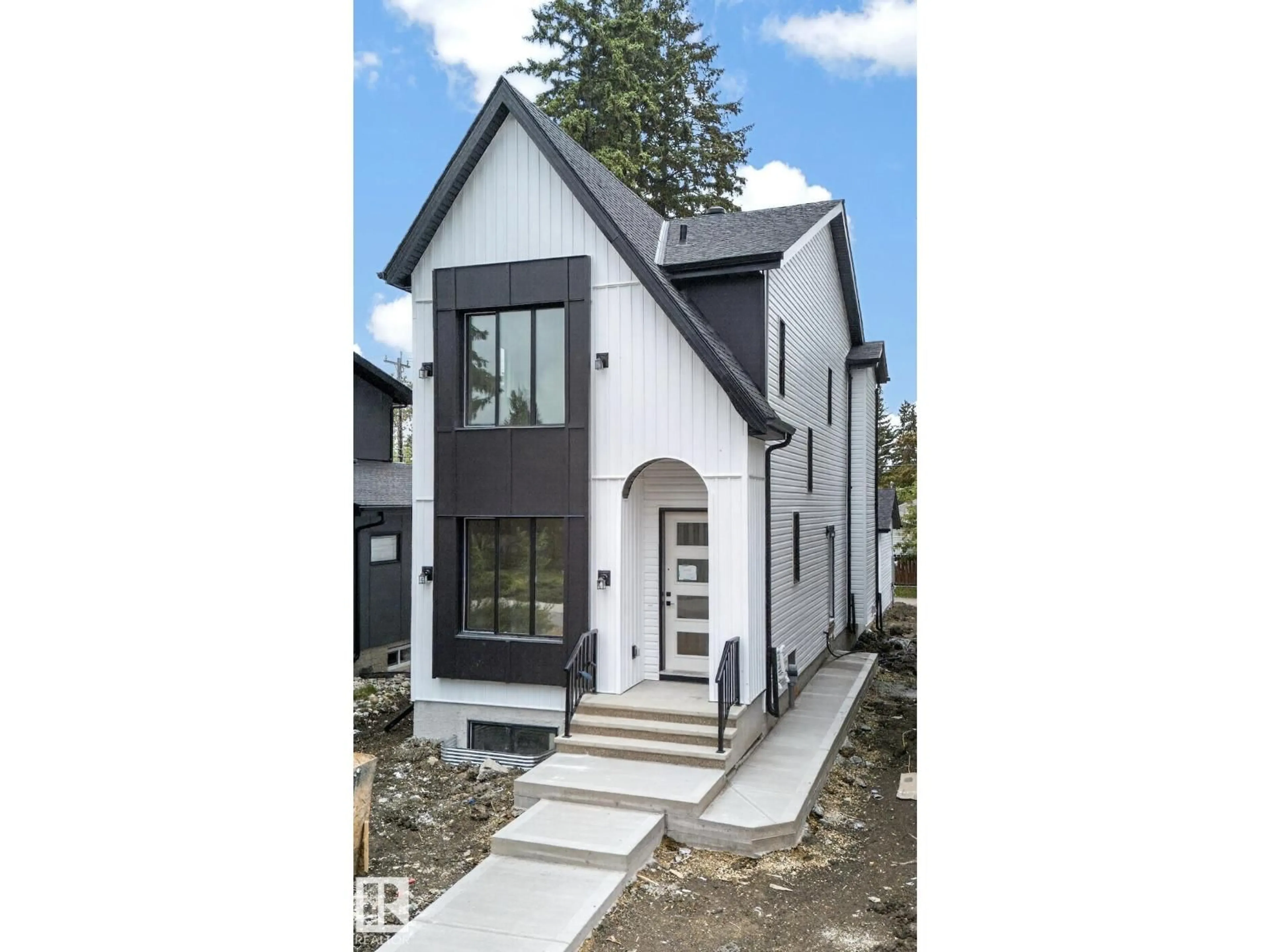 Home with brick exterior material, street for 14610 85 AV, Edmonton Alberta T5R3Z4