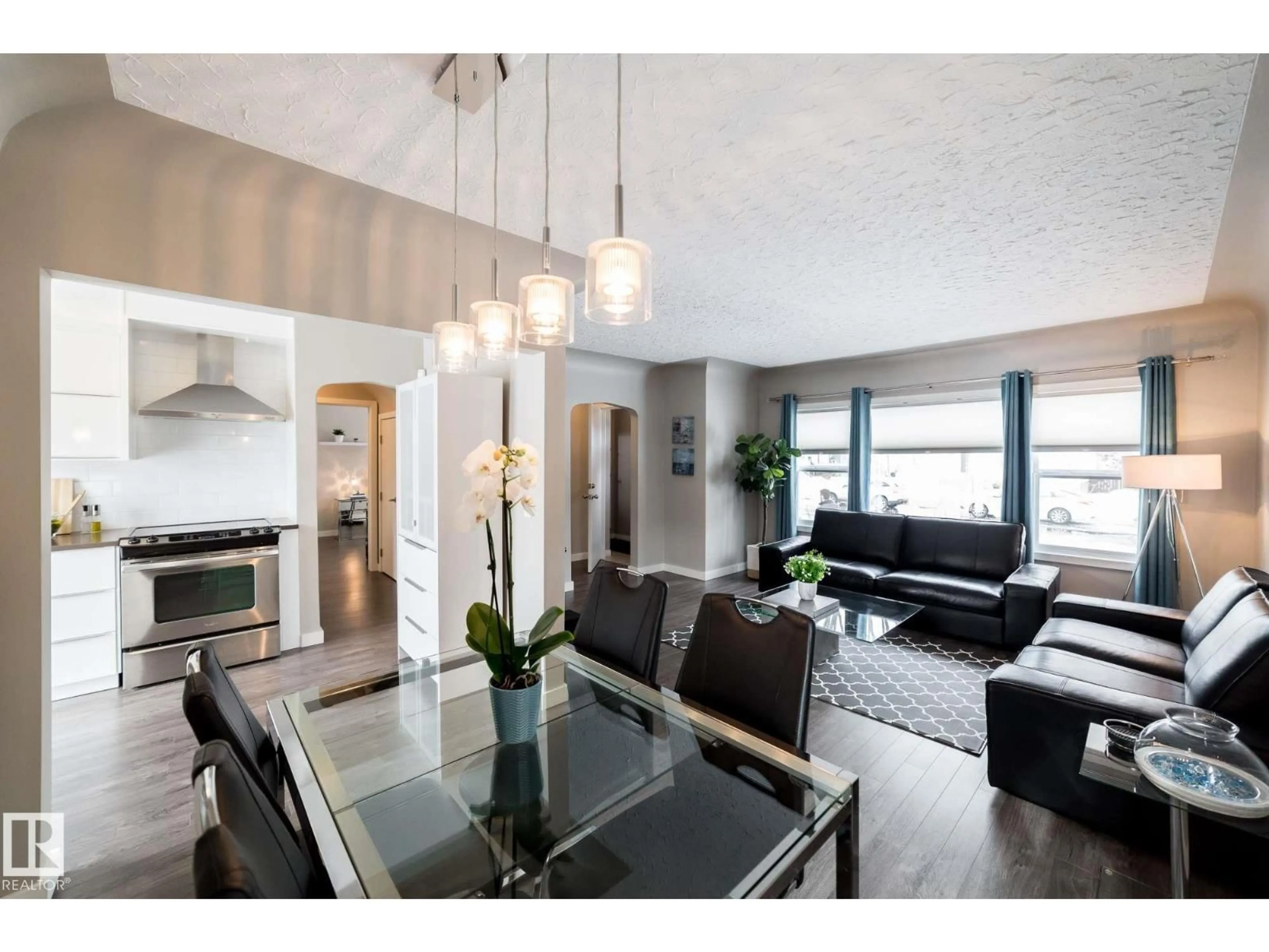 Open concept kitchen, unknown for NW - 12228 134 ST, Edmonton Alberta T5L1T7