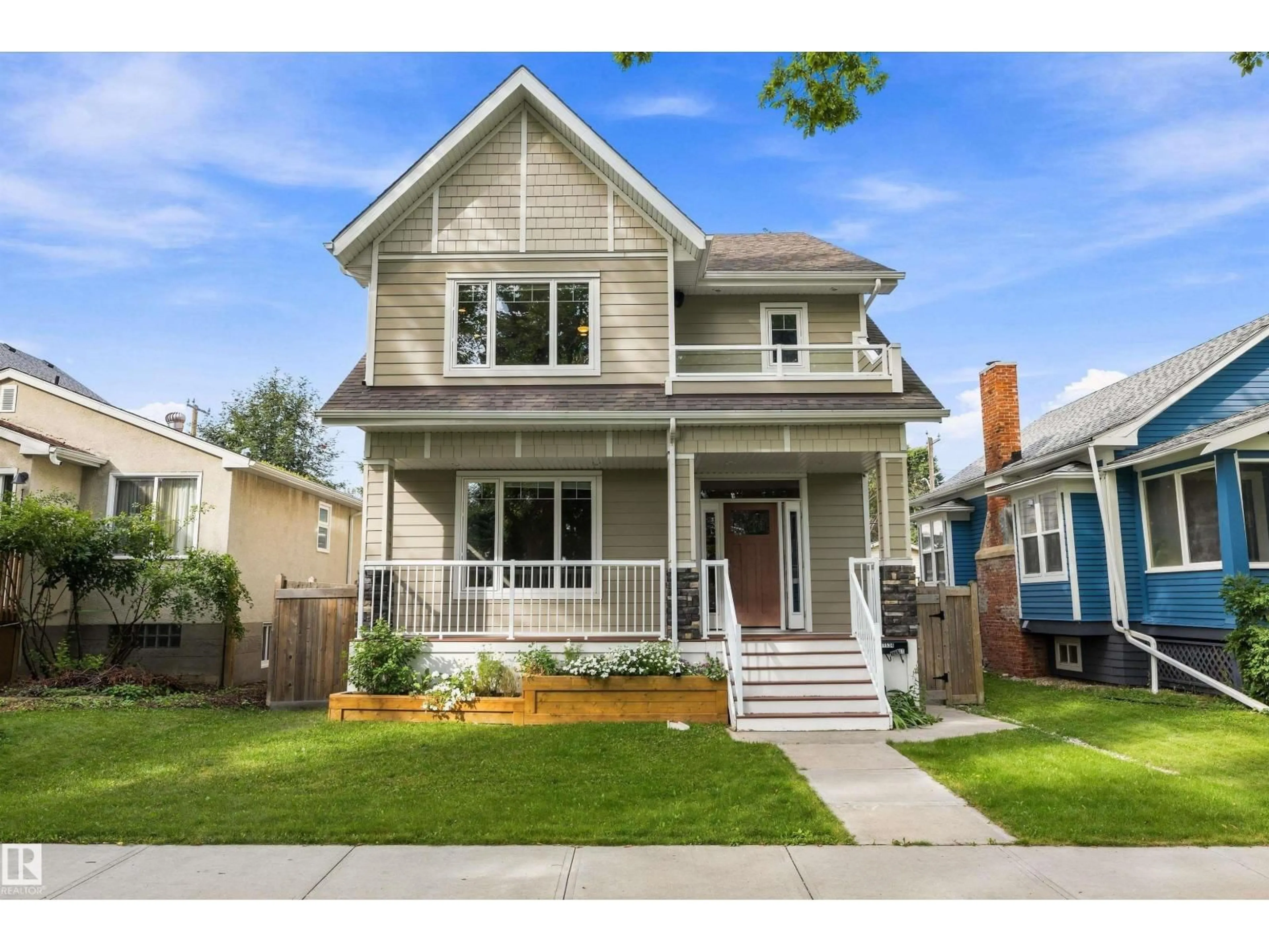 Home with brick exterior material, street for NW - 11534 122 ST, Edmonton Alberta T5M0C1