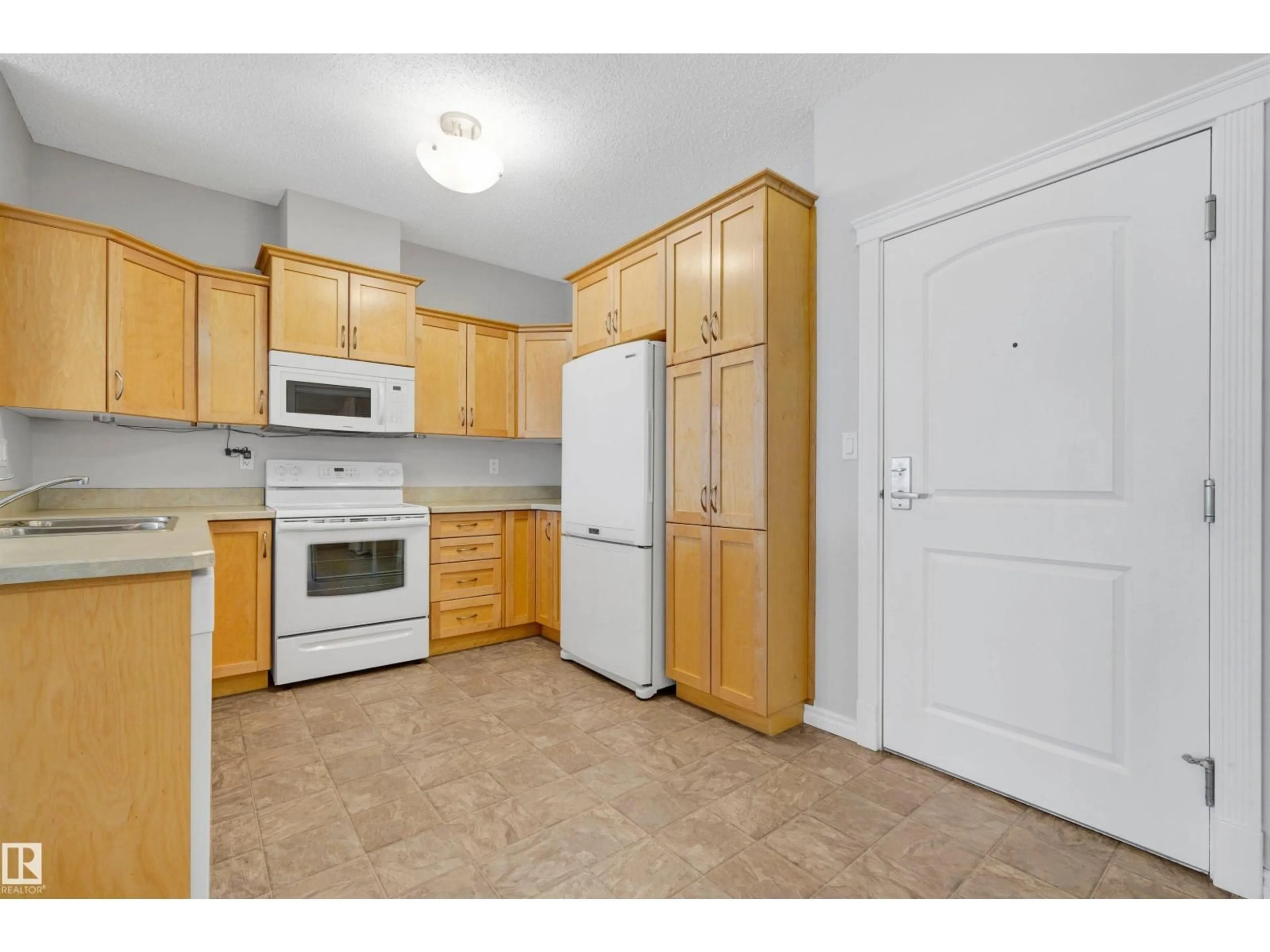 Standard kitchen, unknown for #215 - 9820 165 ST, Edmonton Alberta T5P0N3