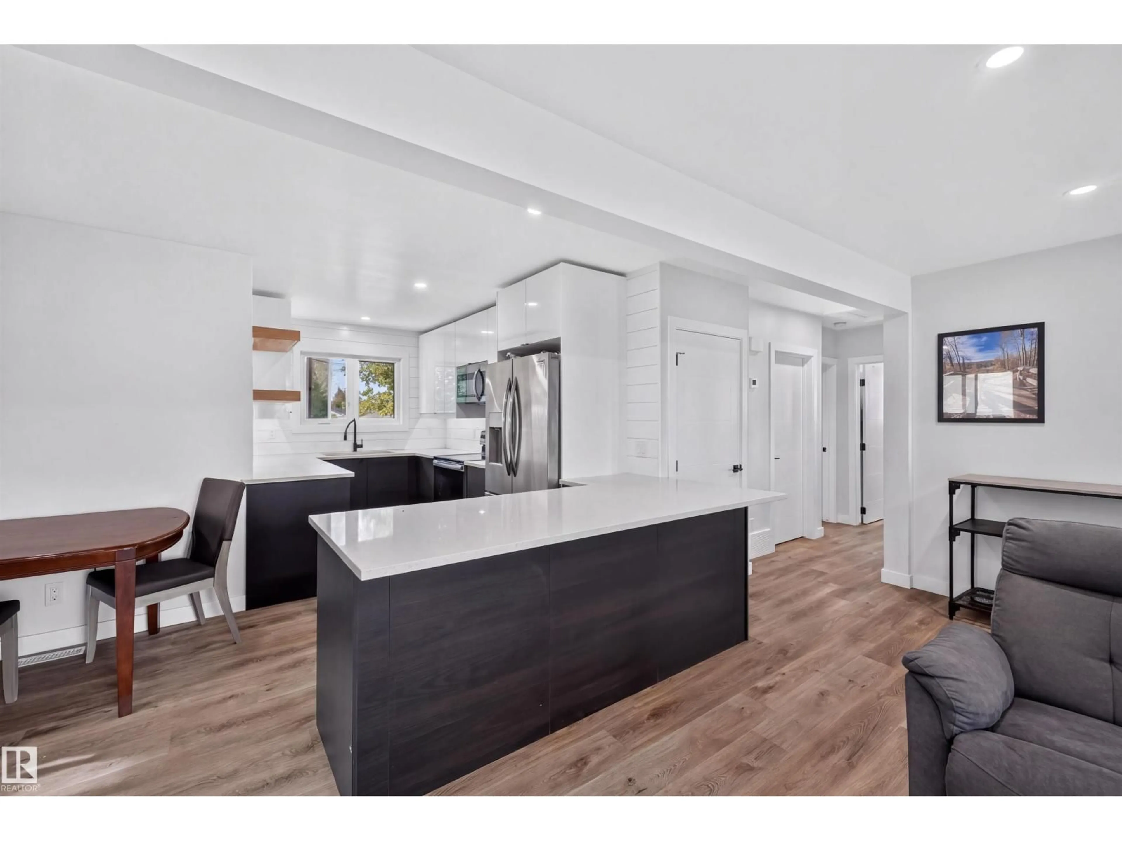 Open concept kitchen, unknown for NW - 9516 52 ST, Edmonton Alberta T6B1G9