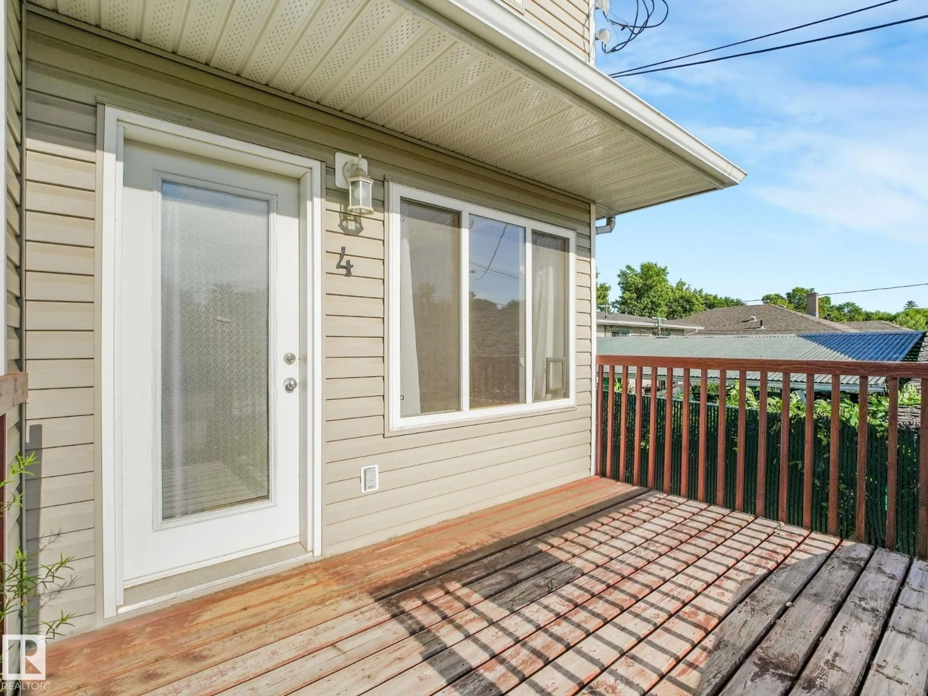 Patio, unknown for #4 - 11813 43 ST, Edmonton Alberta T5W2P3