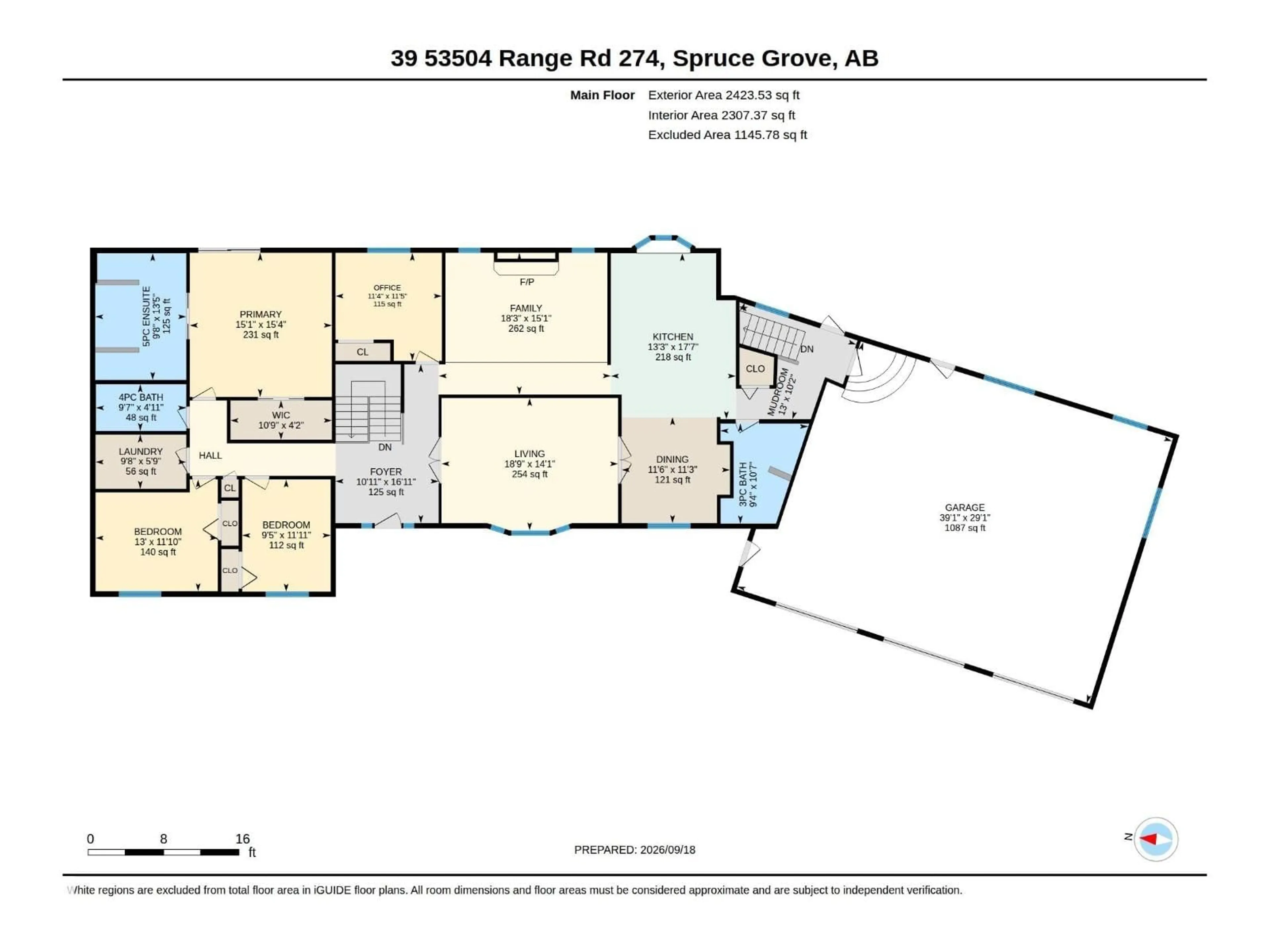 Floor plan for 39 RGE ROAD 274 RGE ROAD, Rural Parkland County Alberta T7X3T1