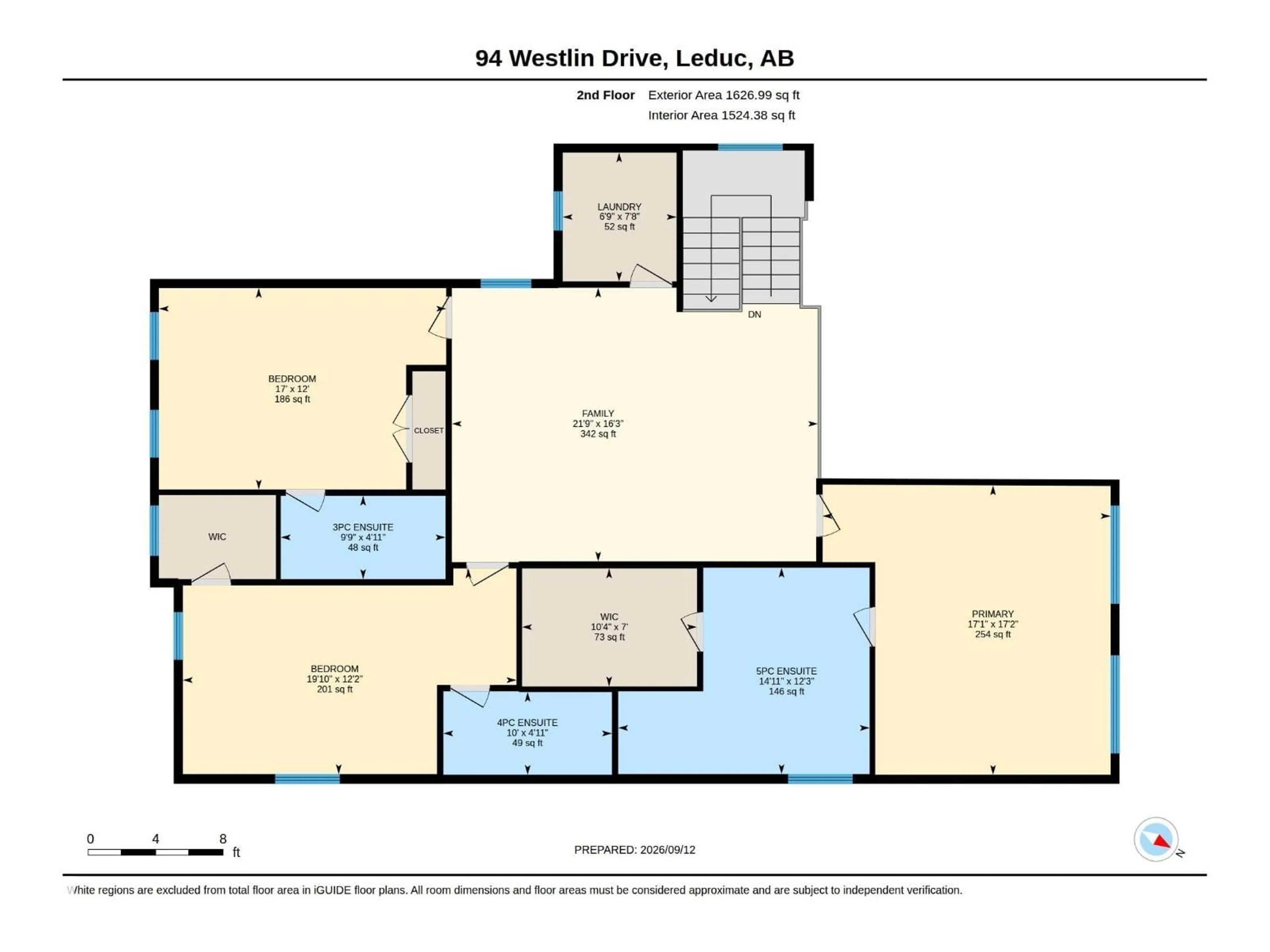 Floor plan for 94 WESTLIN DR, Leduc Alberta T9E0N6