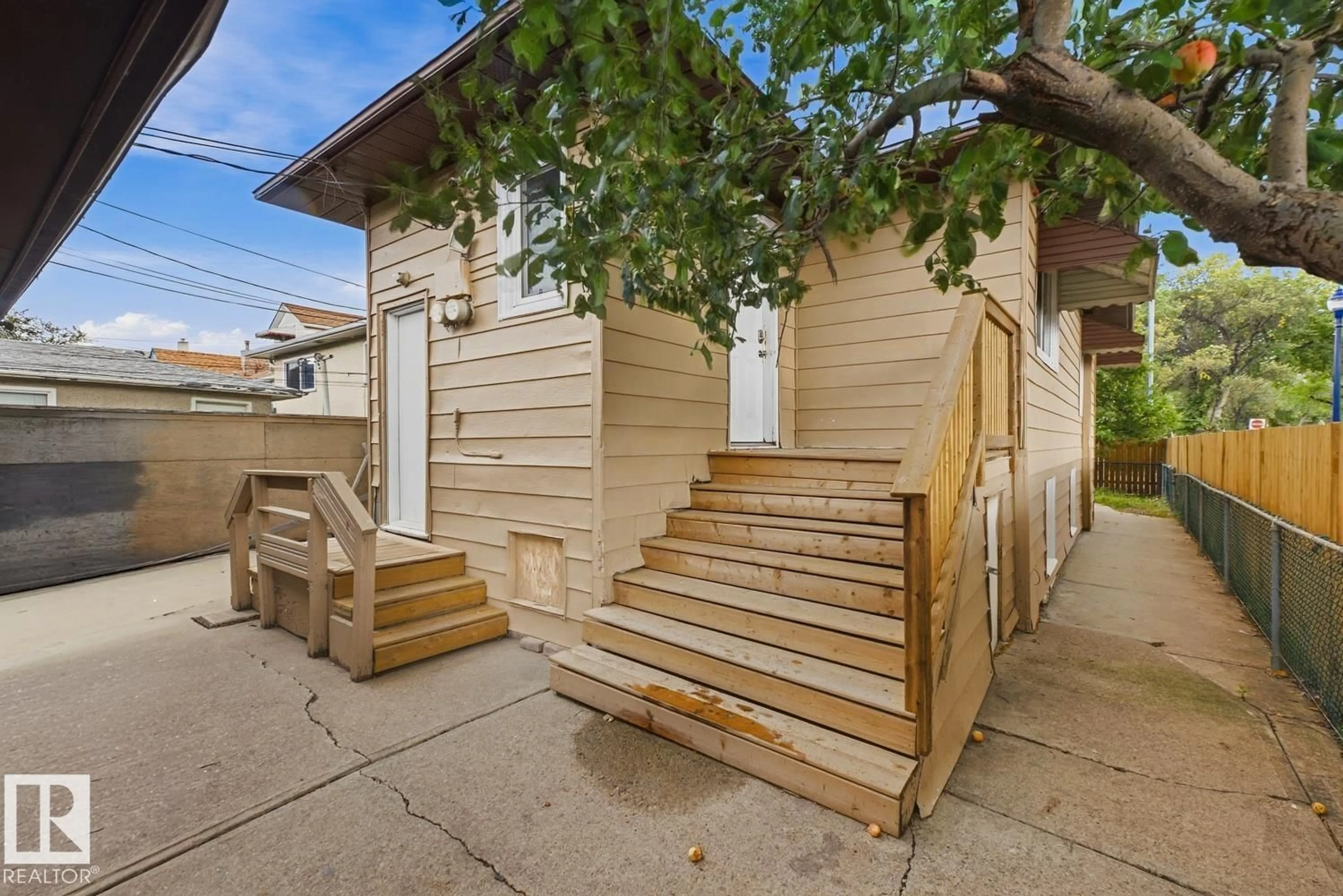 Patio, street for 10704 96 ST, Edmonton Alberta T5H2J6