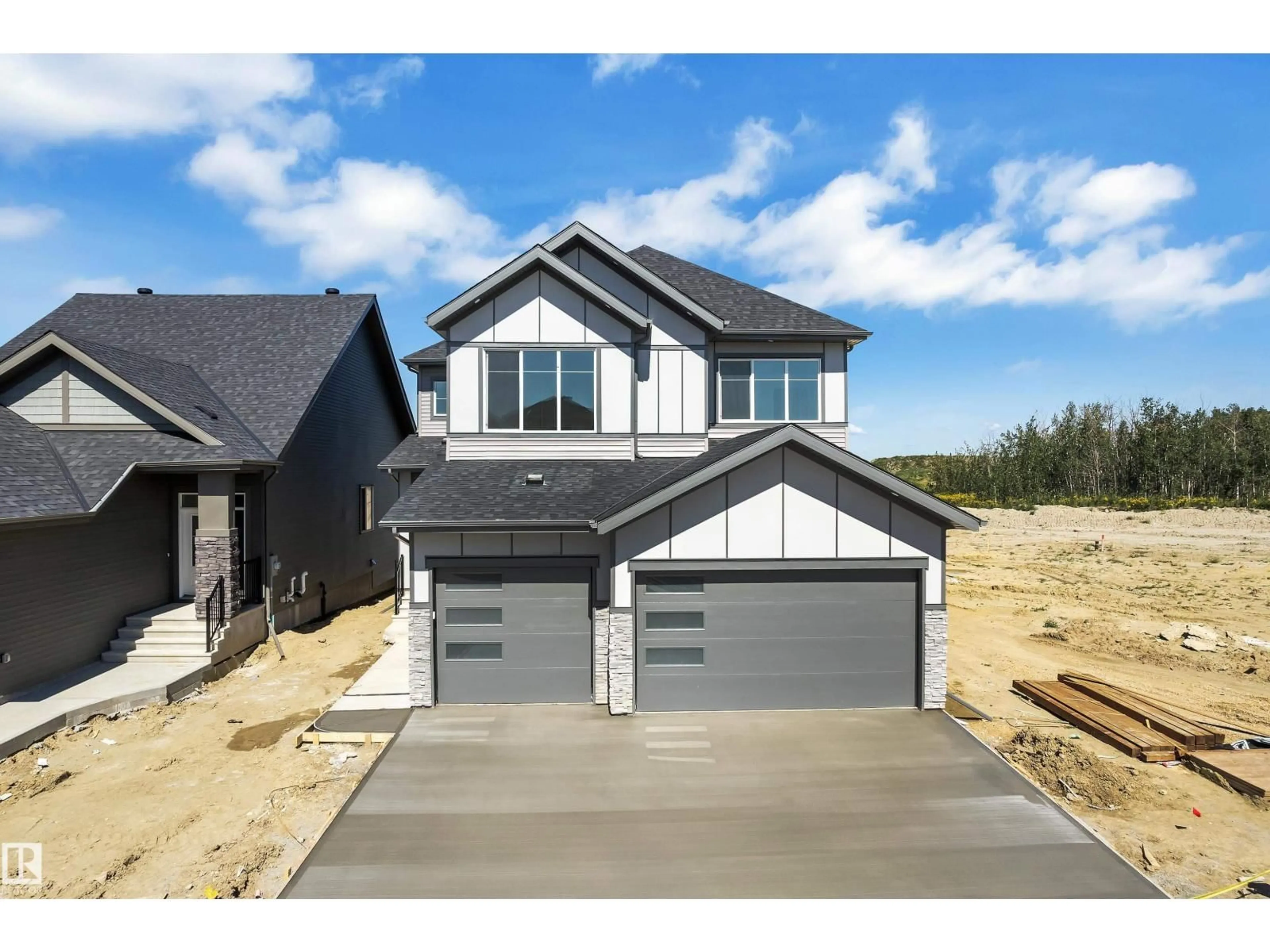 Home with vinyl exterior material, street for 266 FALCON CRESCENT, Leduc Alberta T9E1V2