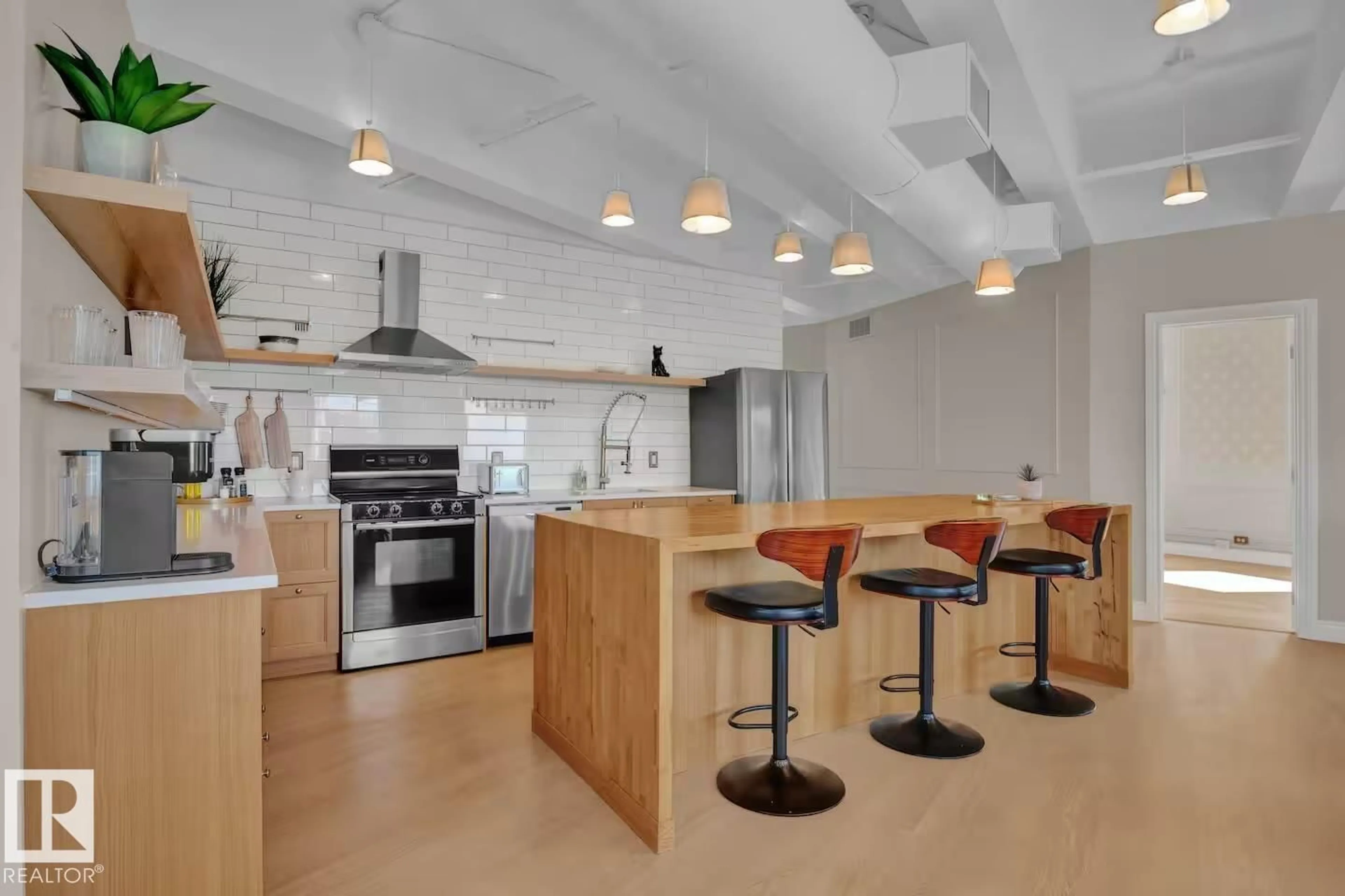Open concept kitchen, unknown for #904 - 10105 109 ST, Edmonton Alberta T5J1M8