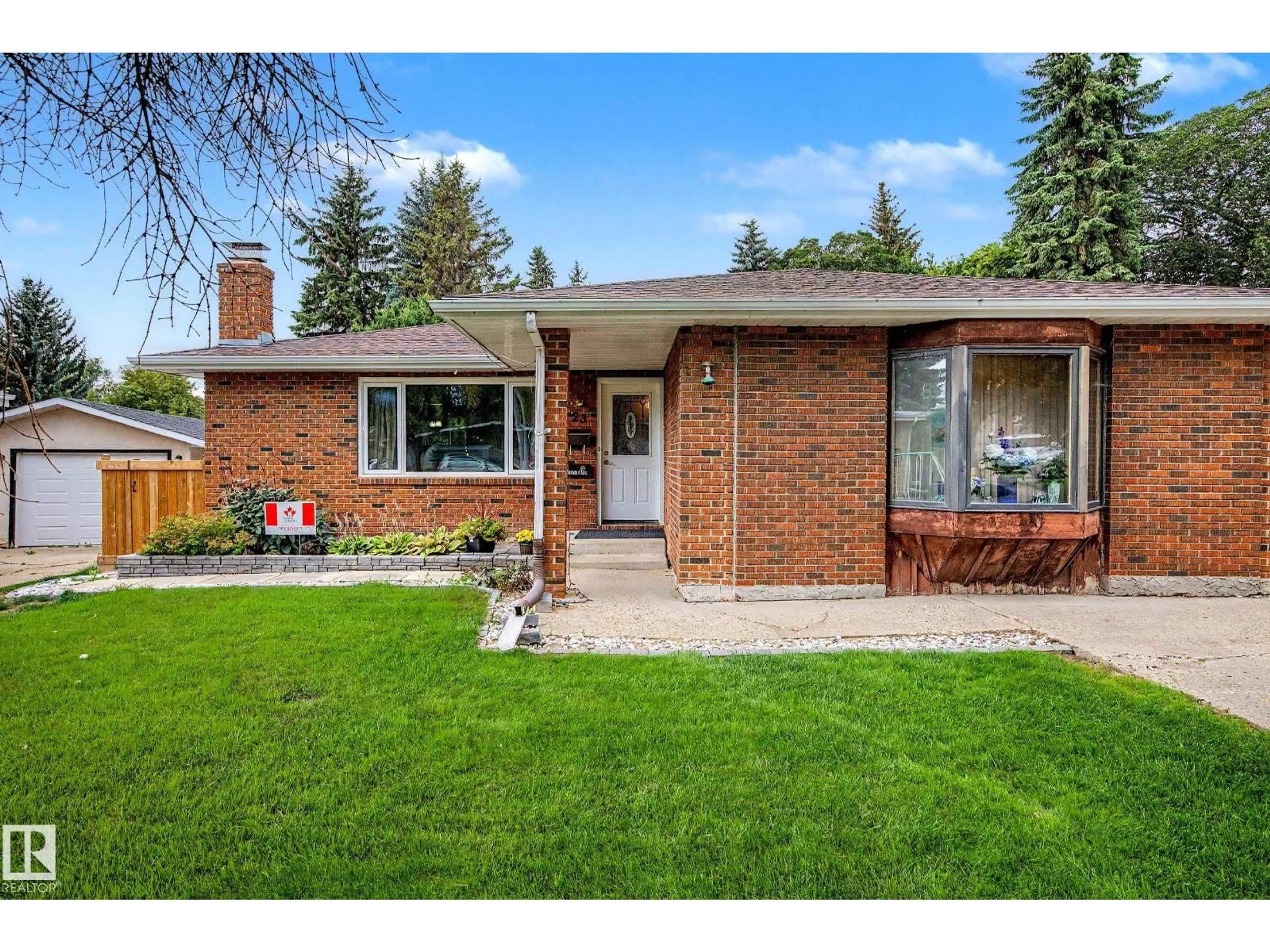 Home with brick exterior material, street for 23 MONTCALM CR, St. Albert Alberta T8N2C8
