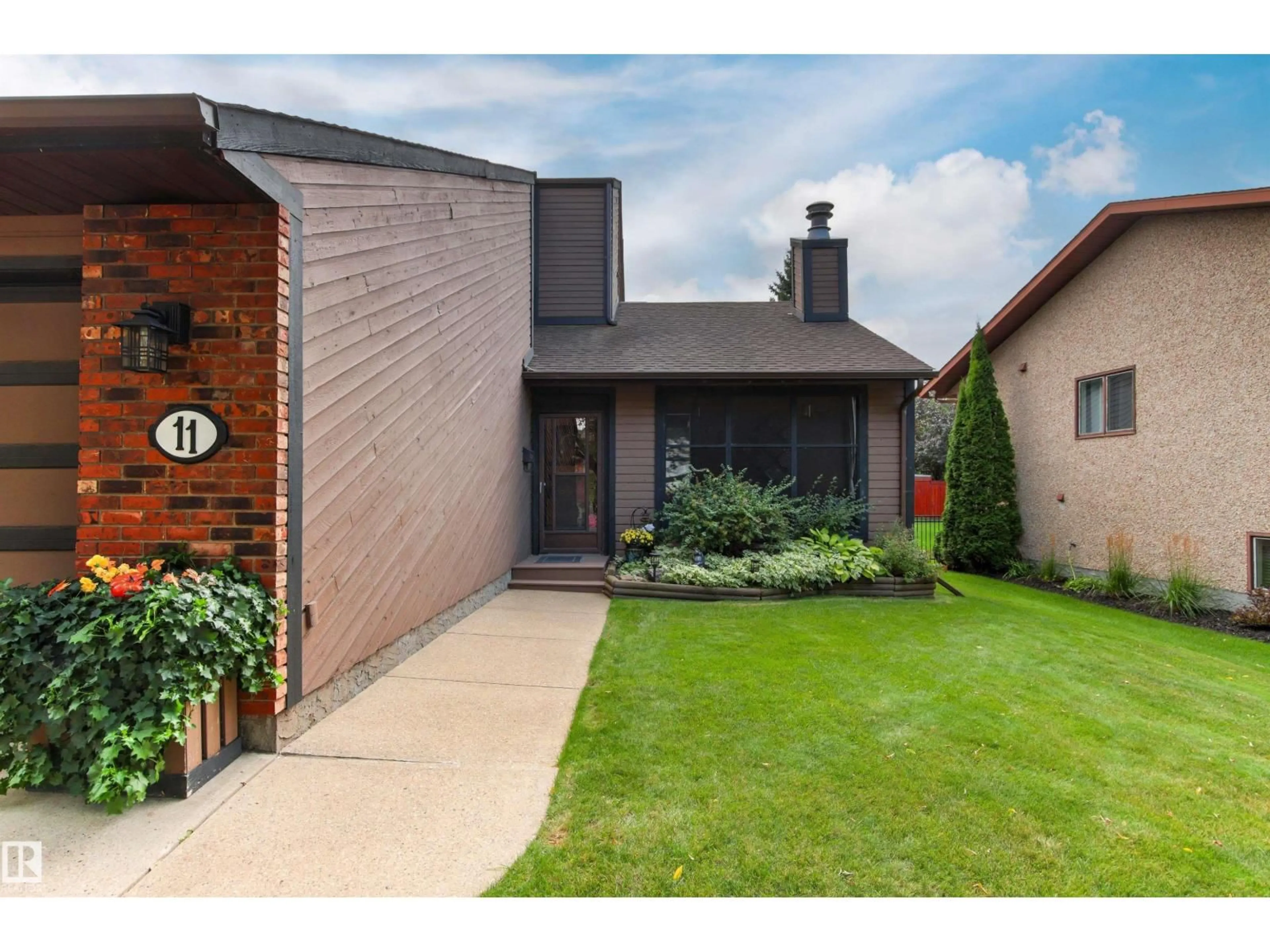Home with brick exterior material, street for 11 WENTWORTH CR, St. Albert Alberta T8N3G7