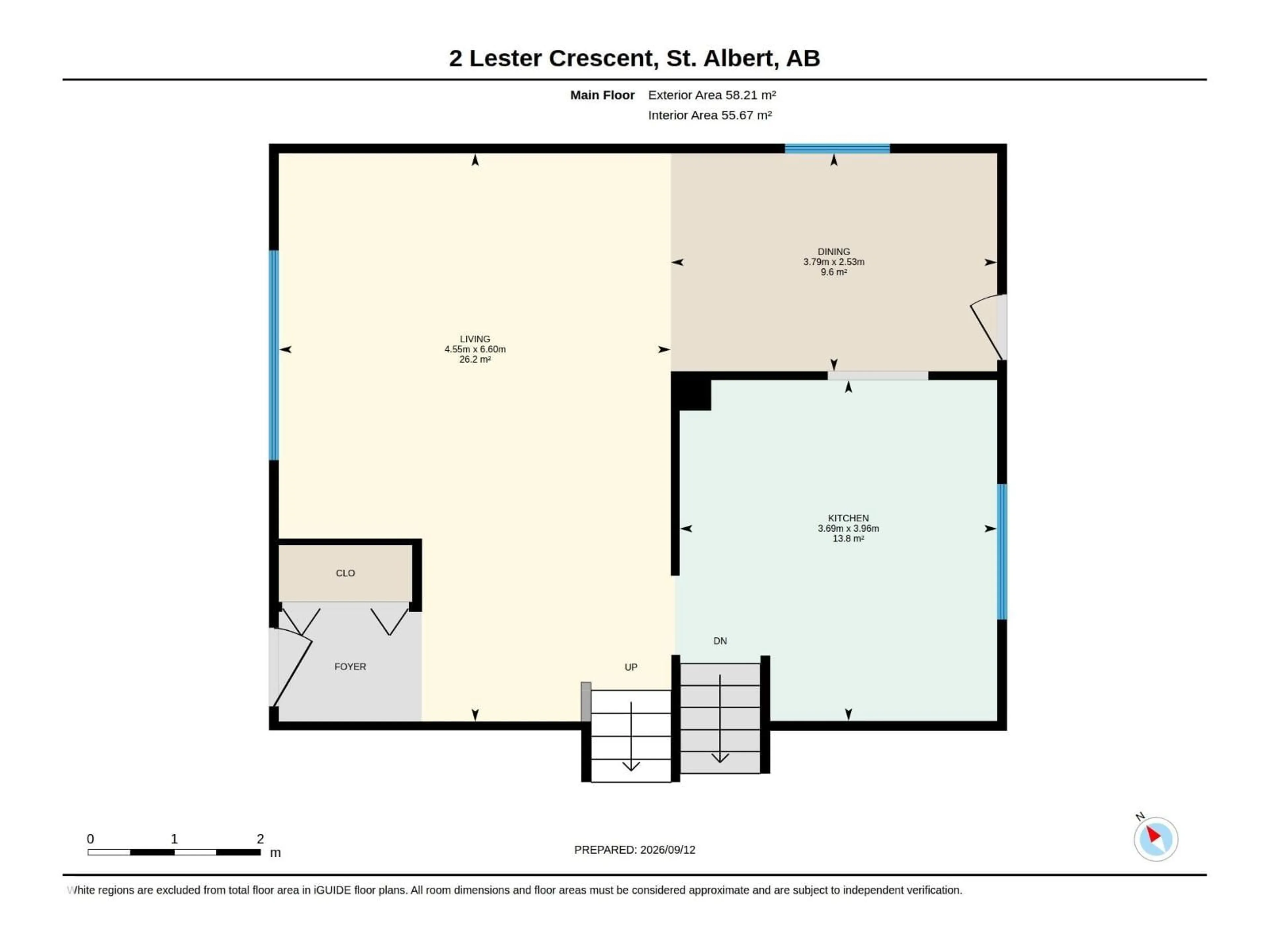 Floor plan for 2 LESTER CR, St. Albert Alberta T8N2C1