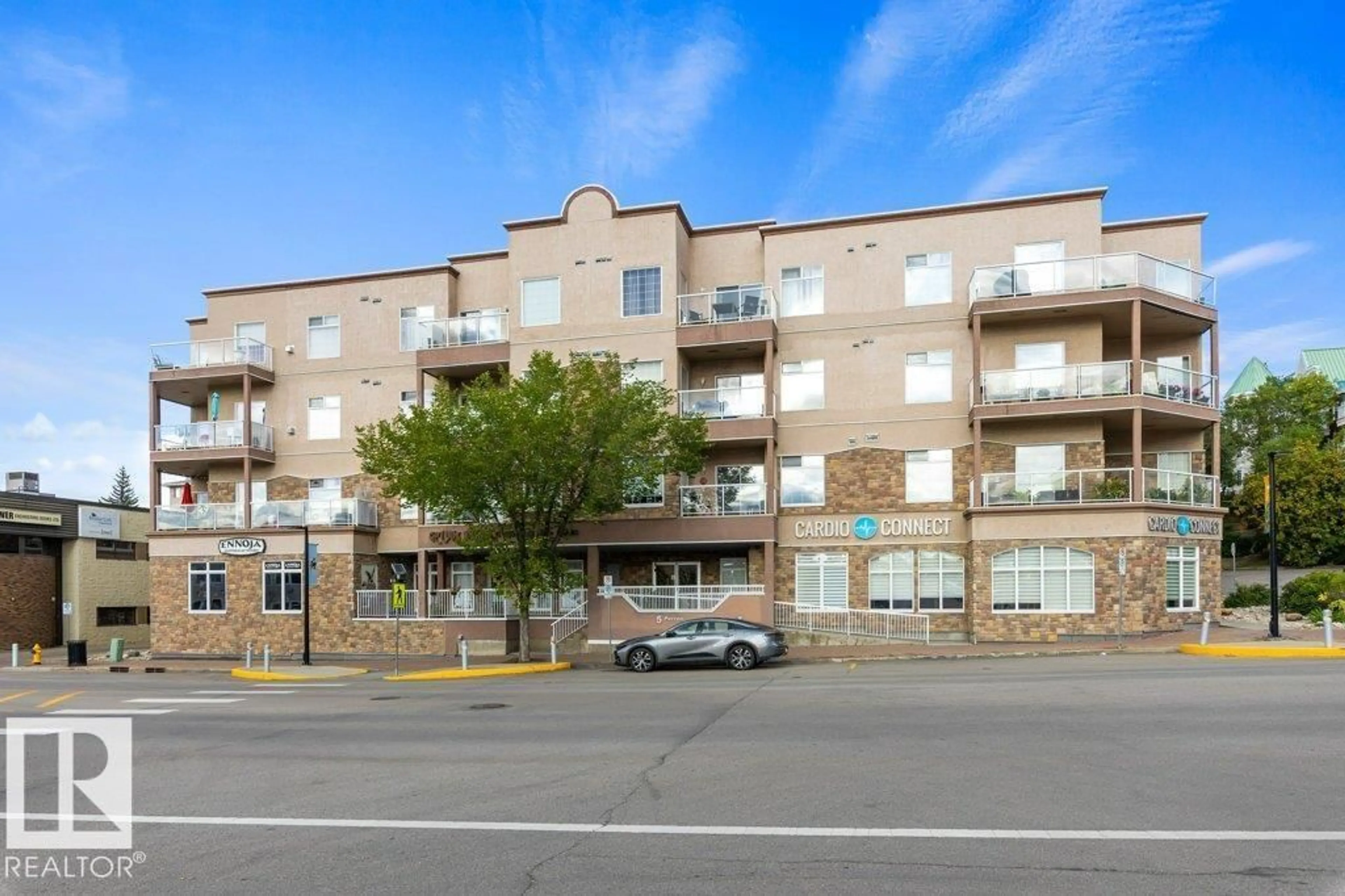 Patio, street for 5 - 406 PERRON ST, St. Albert Alberta T8N1E3