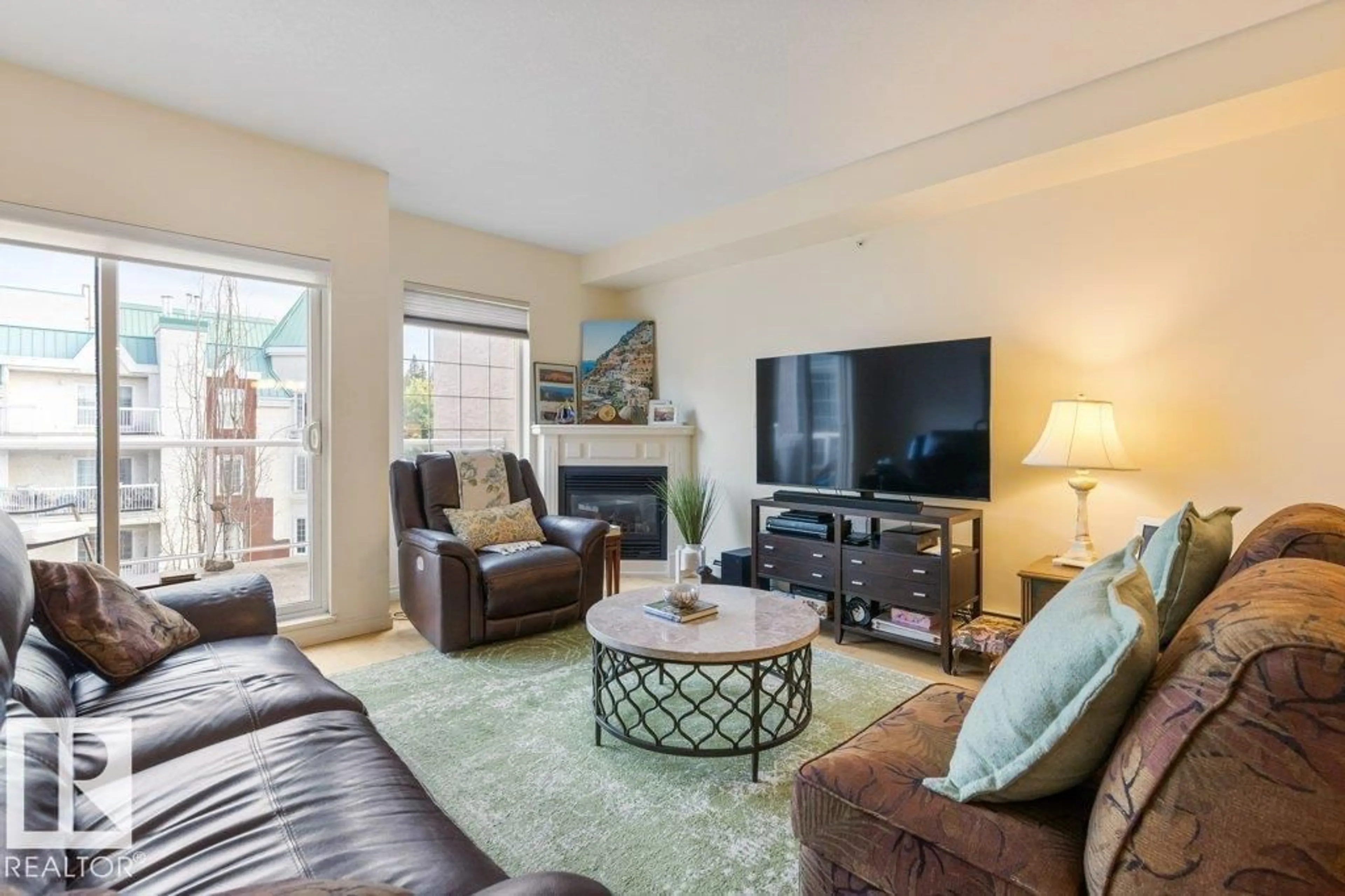 Living room with furniture, unknown for 5 - 406 PERRON ST, St. Albert Alberta T8N1E3