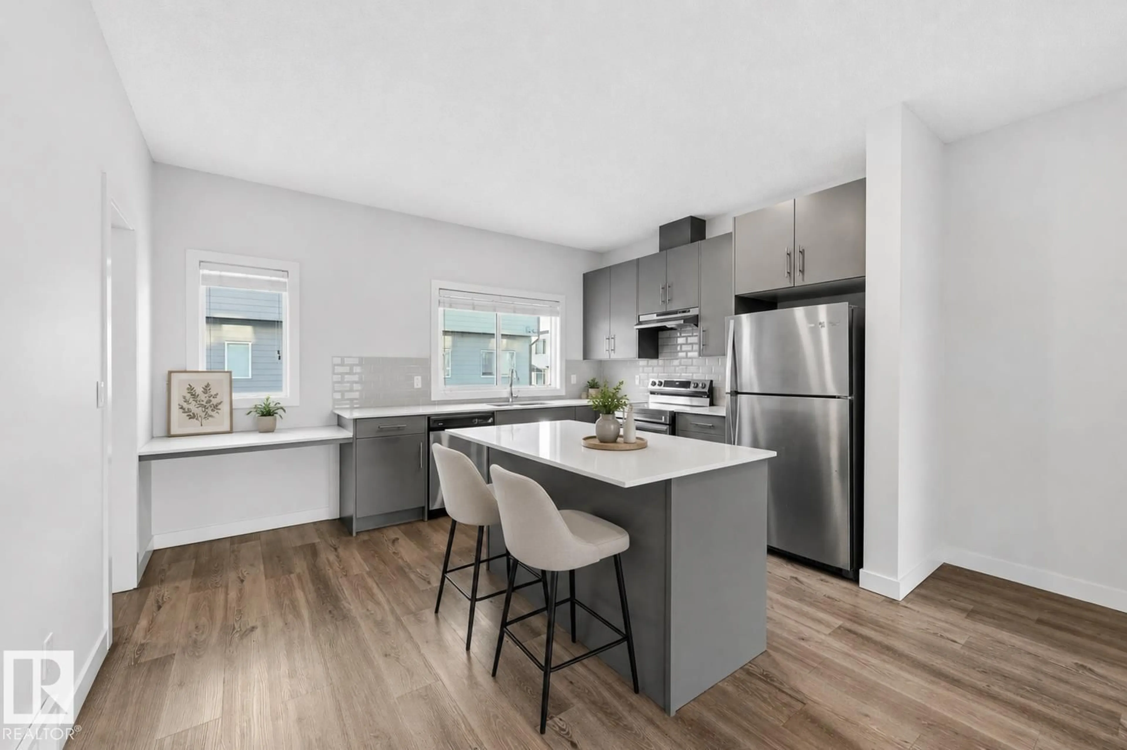 Open concept kitchen, unknown for 804 - 54 WELSH DR, Edmonton Alberta T6X1Y8