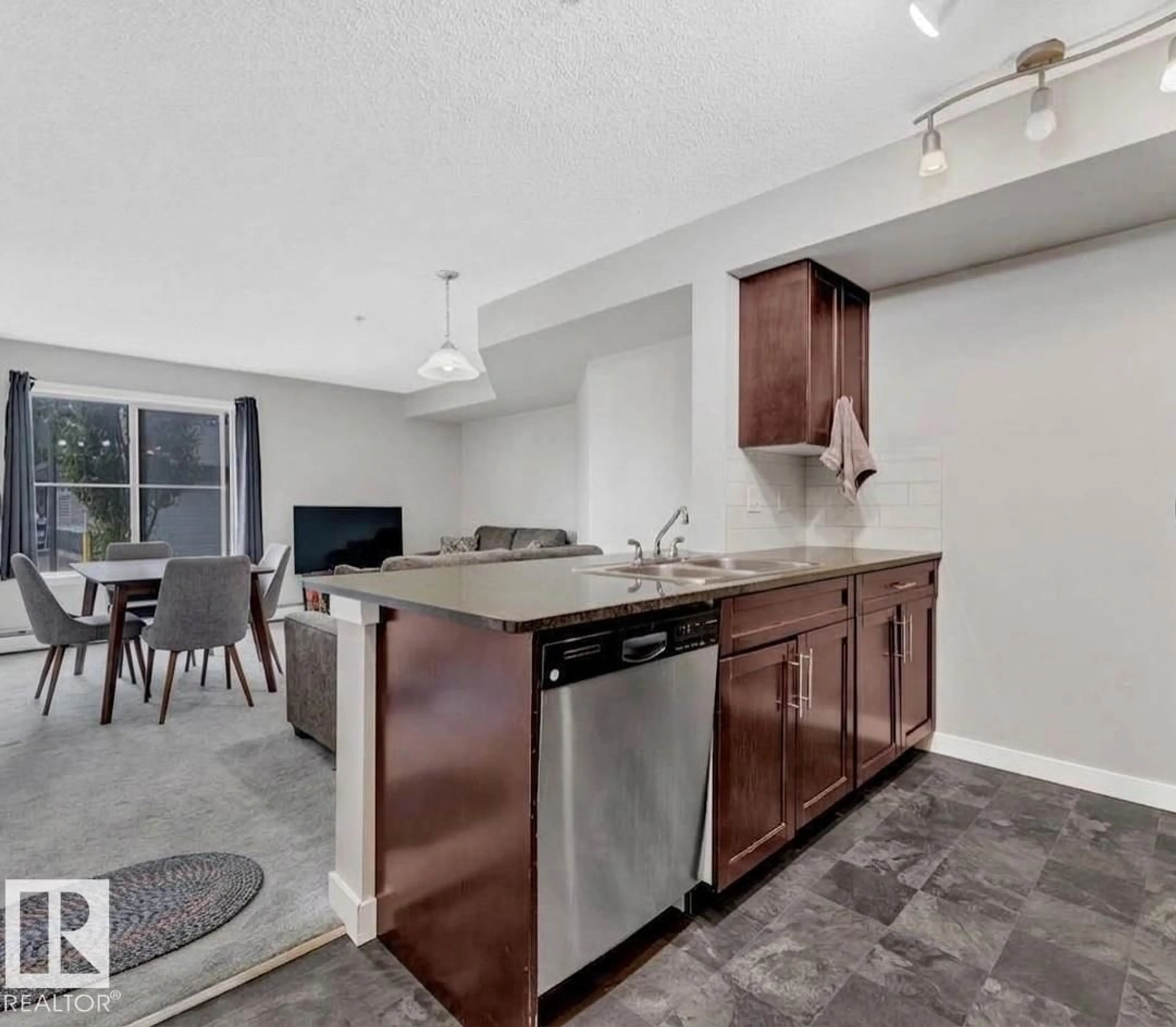 Open concept kitchen, unknown for #103 - 107 WATT CM, Edmonton Alberta T6X2C6