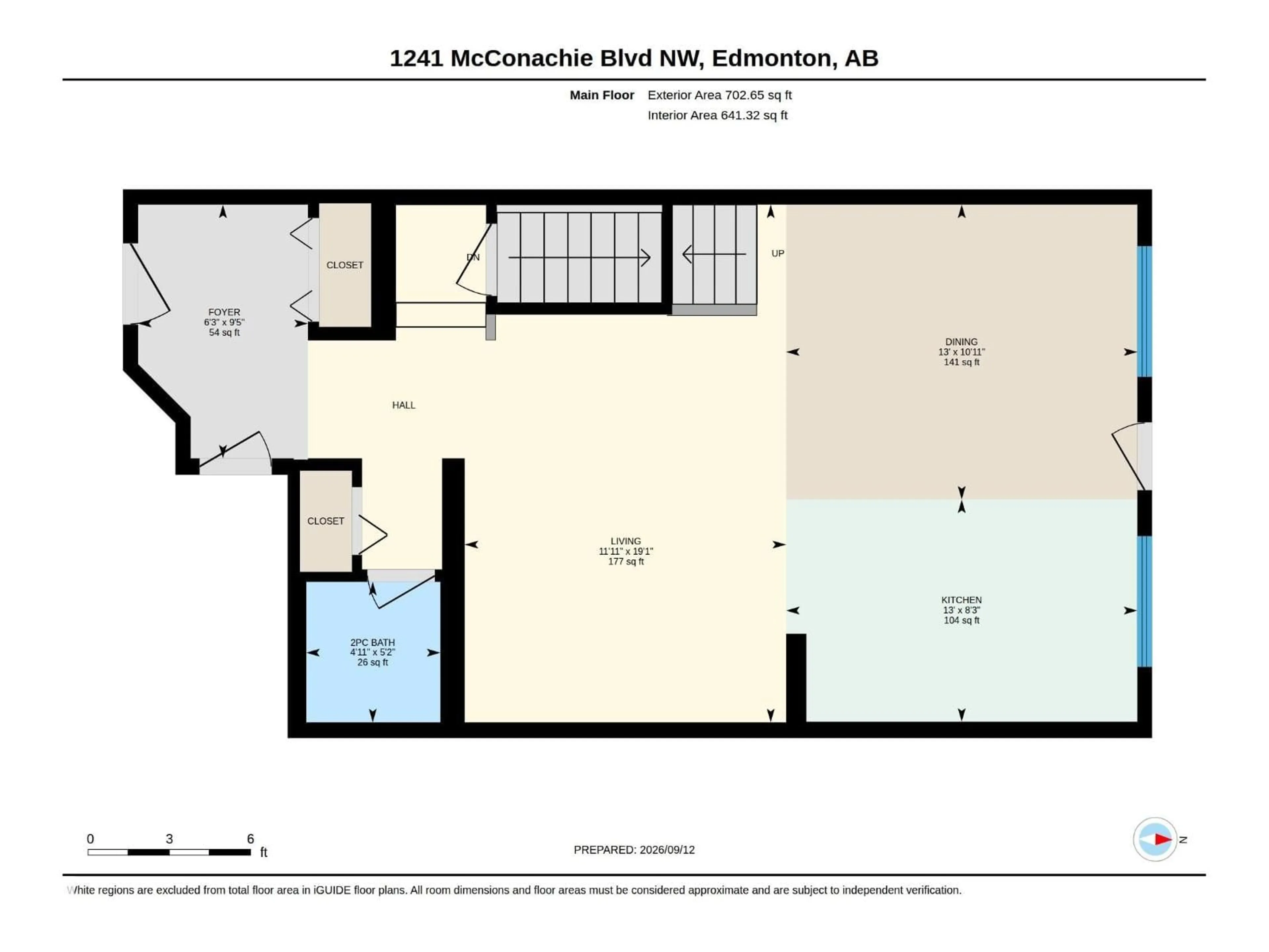 Floor plan for 1241 MCCONACHIE BV, Edmonton Alberta T5Y0K8