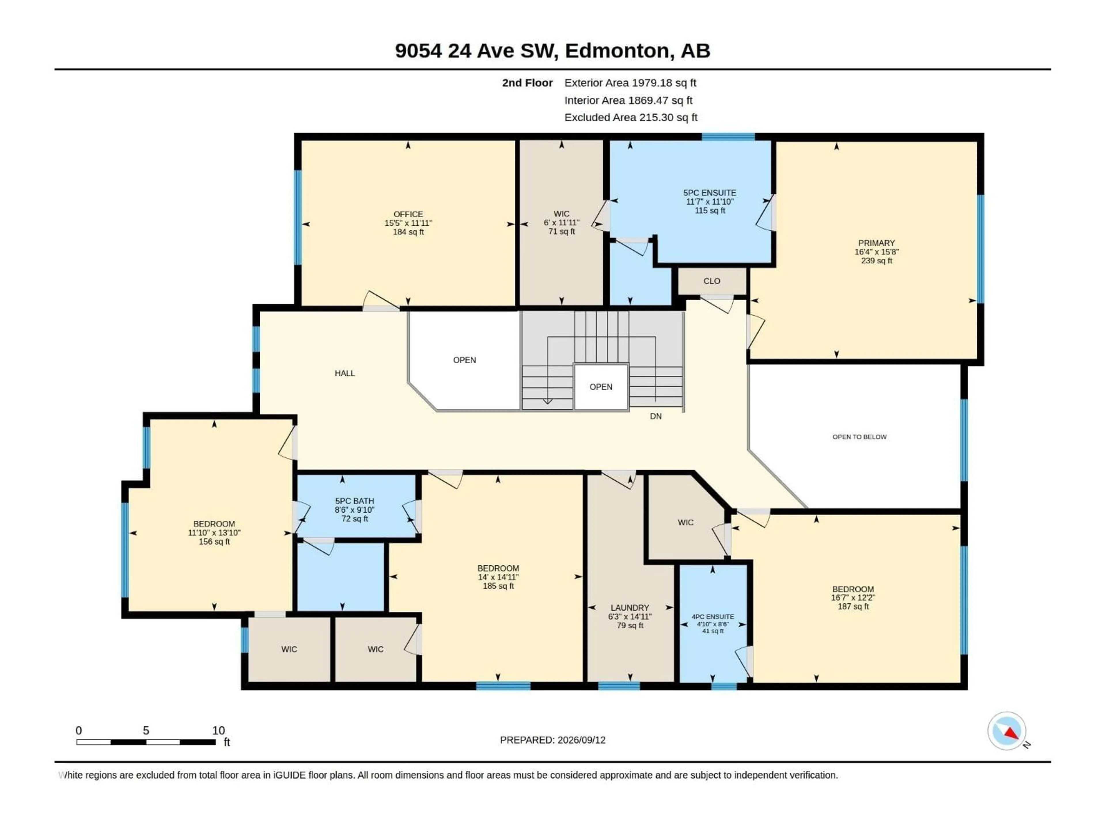 Floor plan for SW - 9054 24 AV, Edmonton Alberta T6X2C4