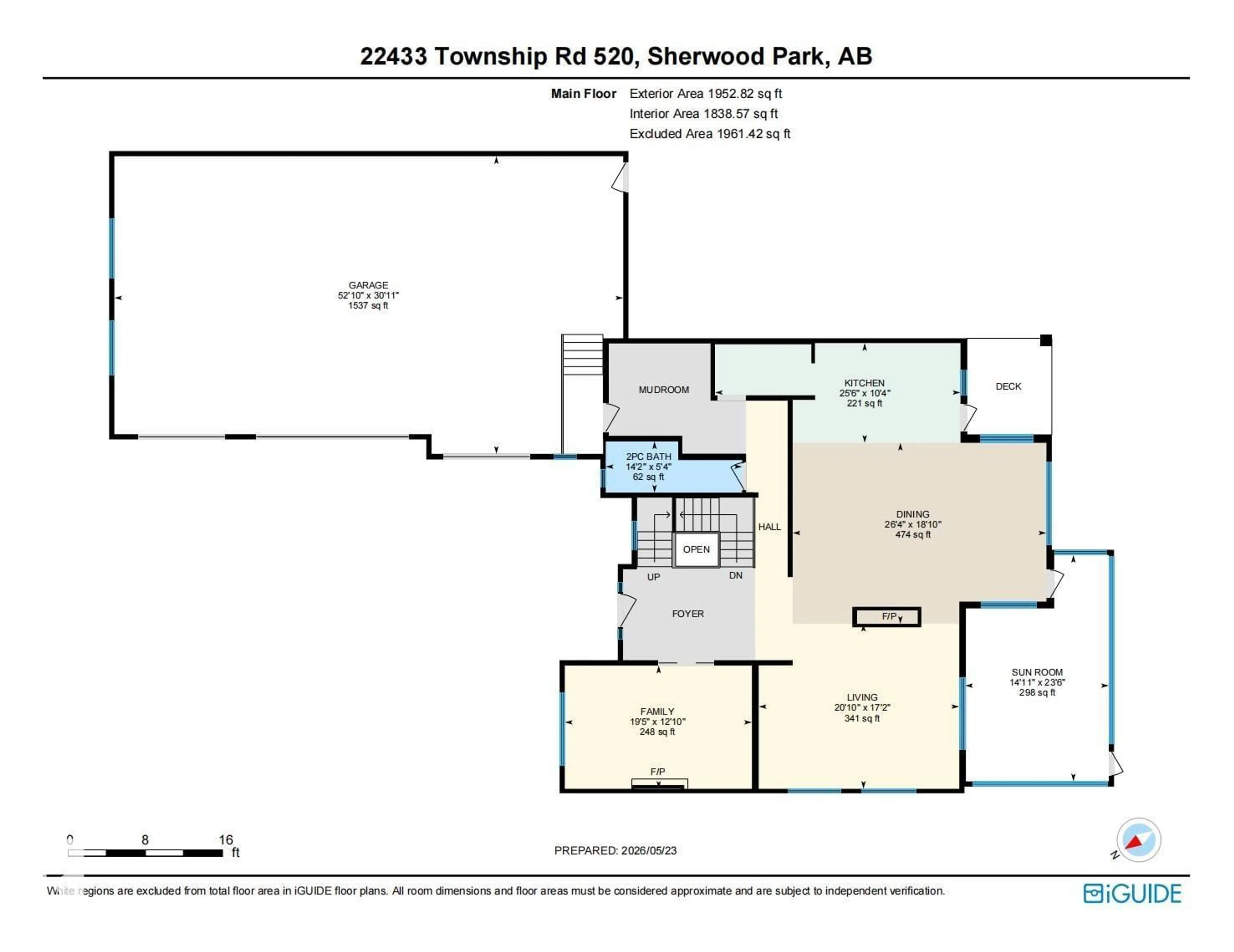 Floor plan for 22433 TWP ROAD 520, Rural Strathcona County Alberta T8C1E4