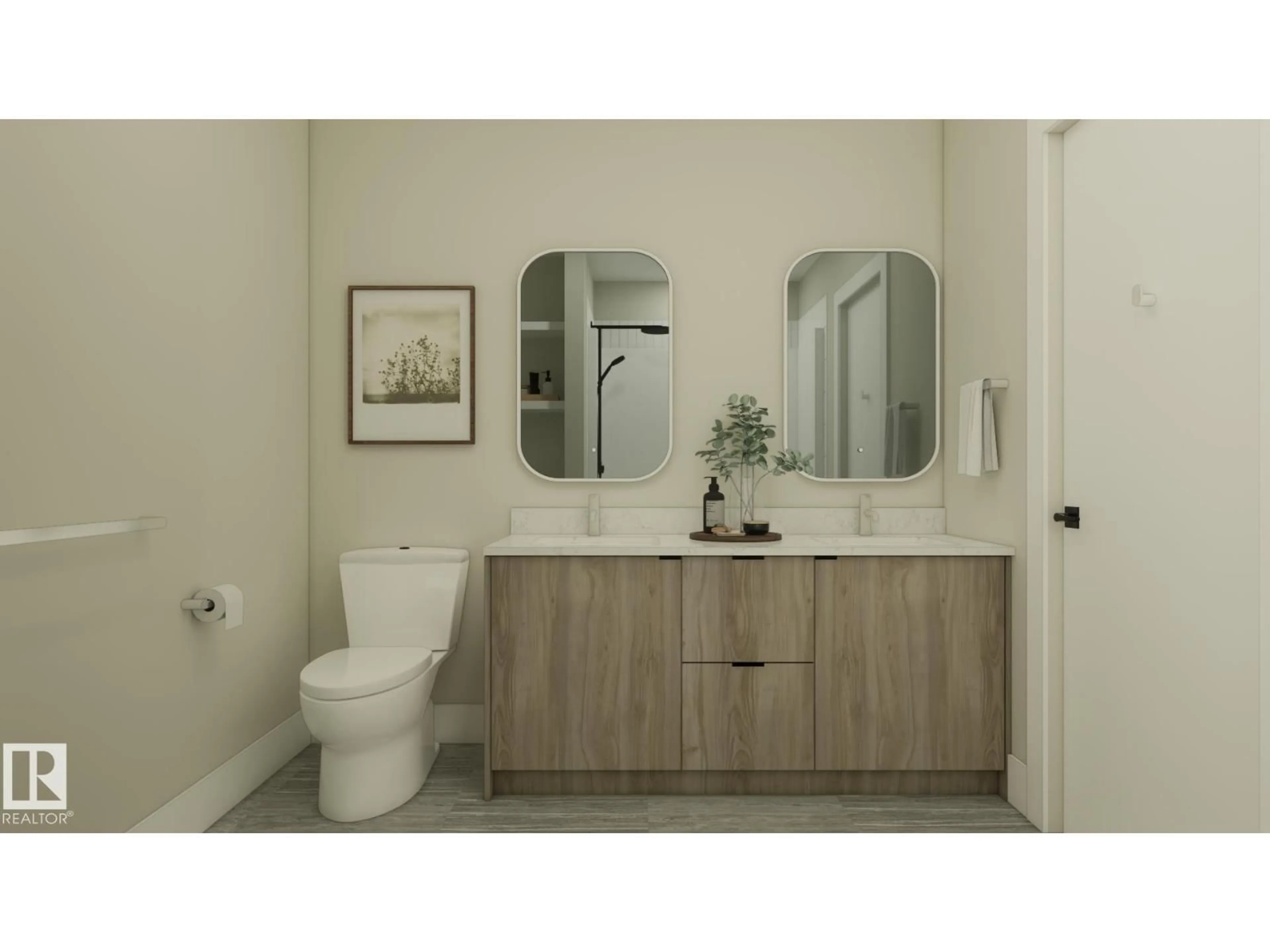 Contemporary bathroom, ceramic/tile floor for 2615 62 ST, Edmonton Alberta T6X3G3