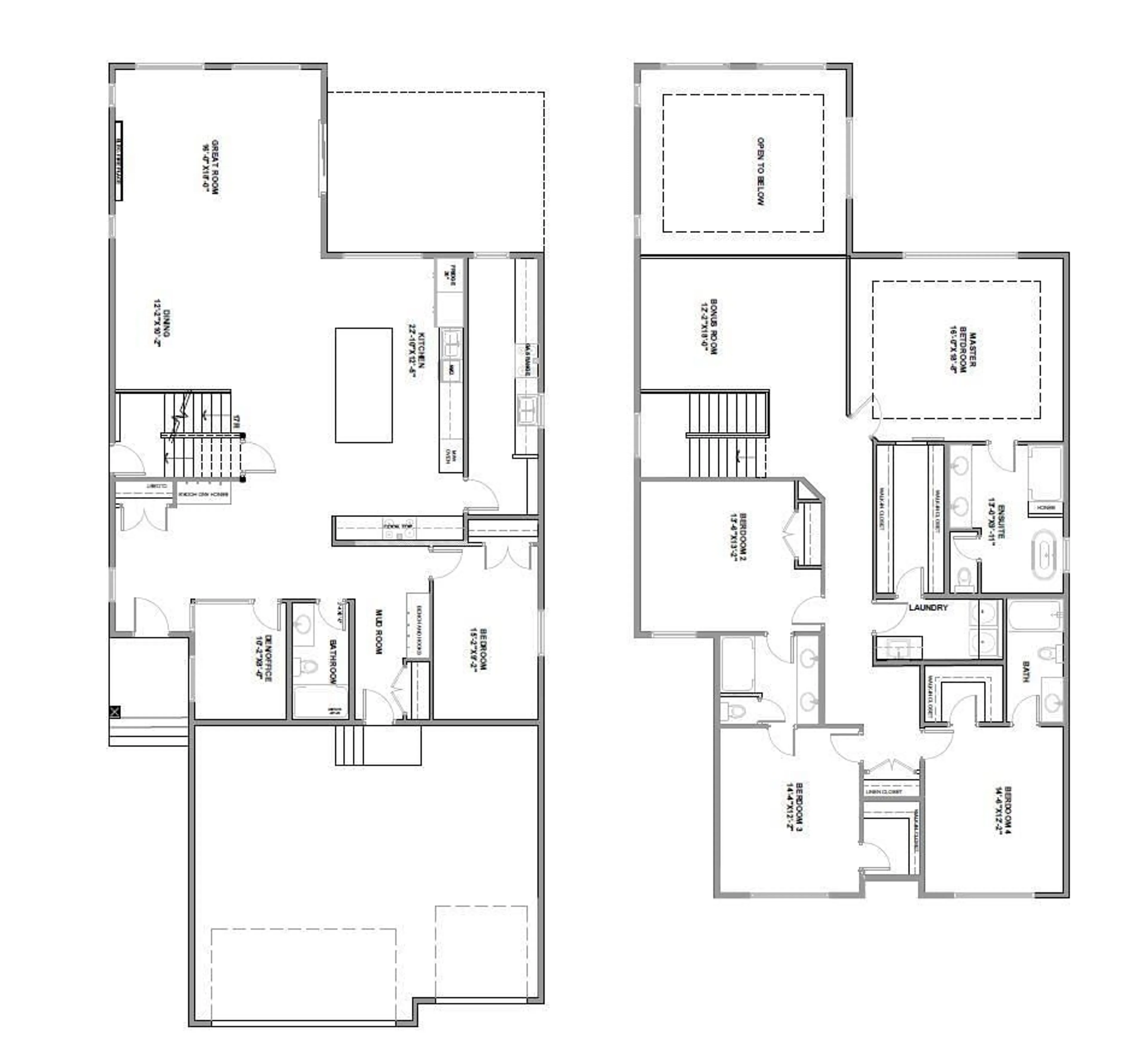 Floor plan for 947 ELDERBERRY LD, Edmonton Alberta T6M3K3