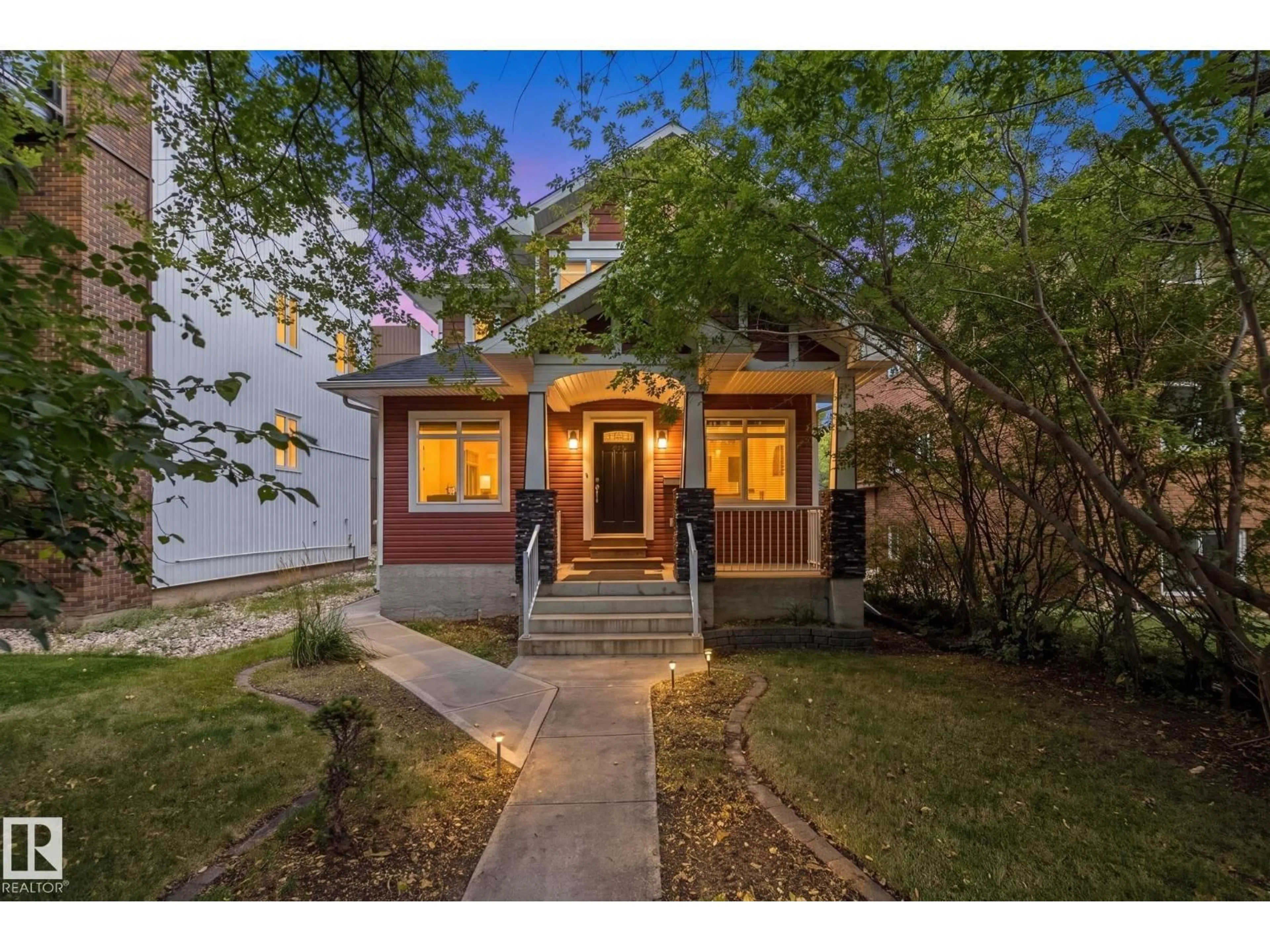 Home with brick exterior material, street for NW - 10143 123 ST, Edmonton Alberta T5N1N1