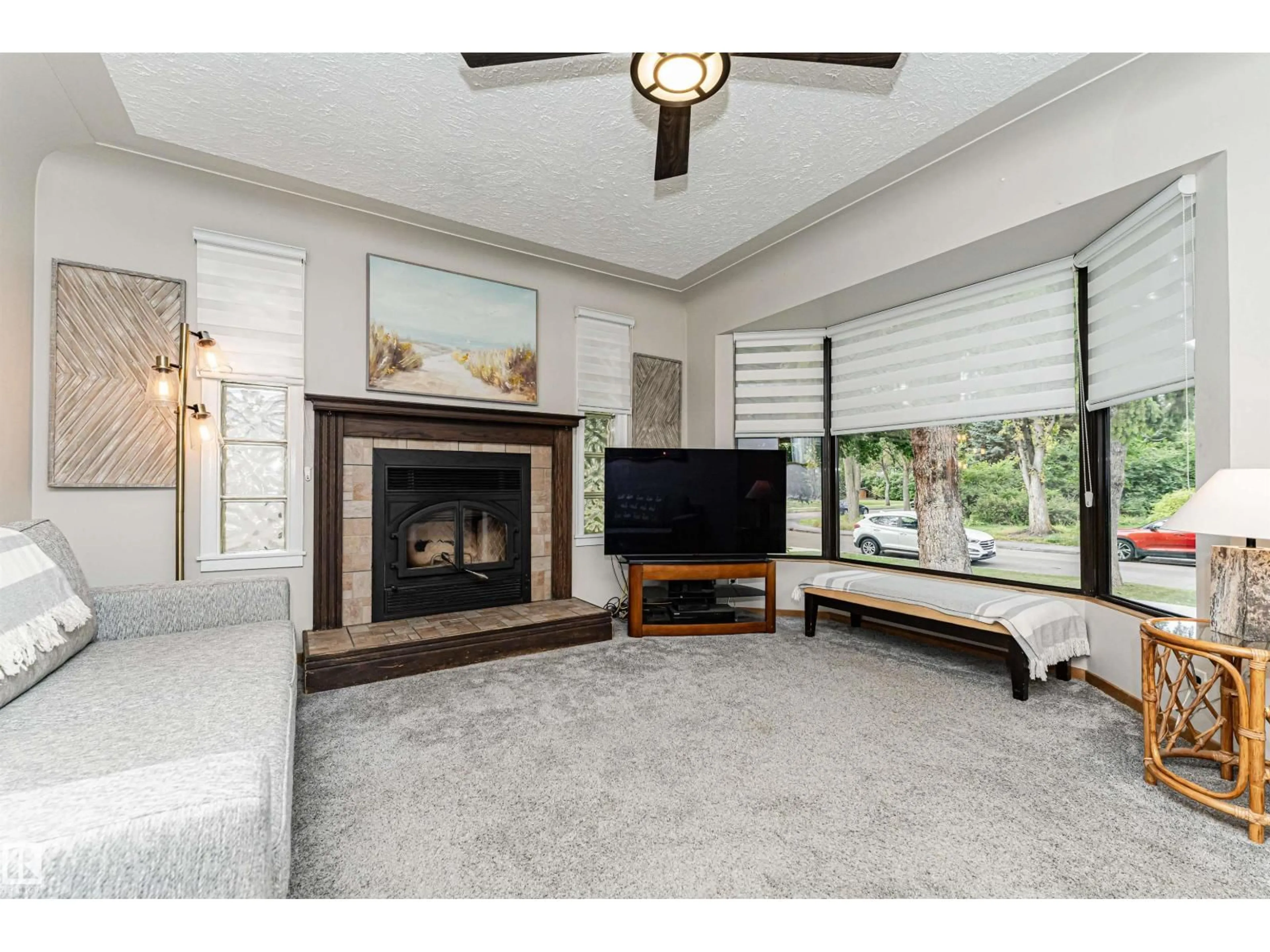 Living room with furniture, unknown for NW - 10807 136 ST, Edmonton Alberta T5M1M1