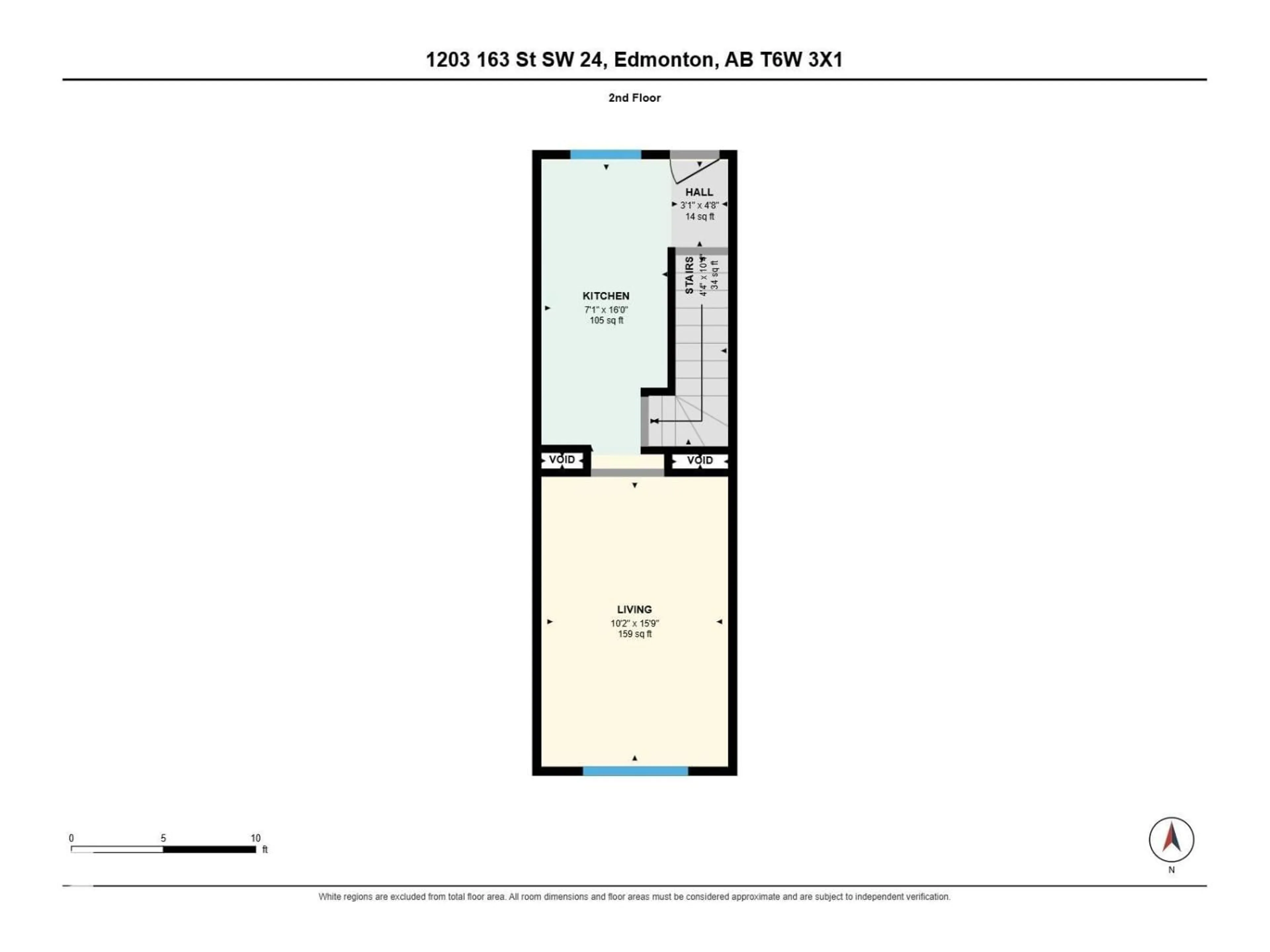 Floor plan for #24 - 1203 163 ST, Edmonton Alberta T6W3X1