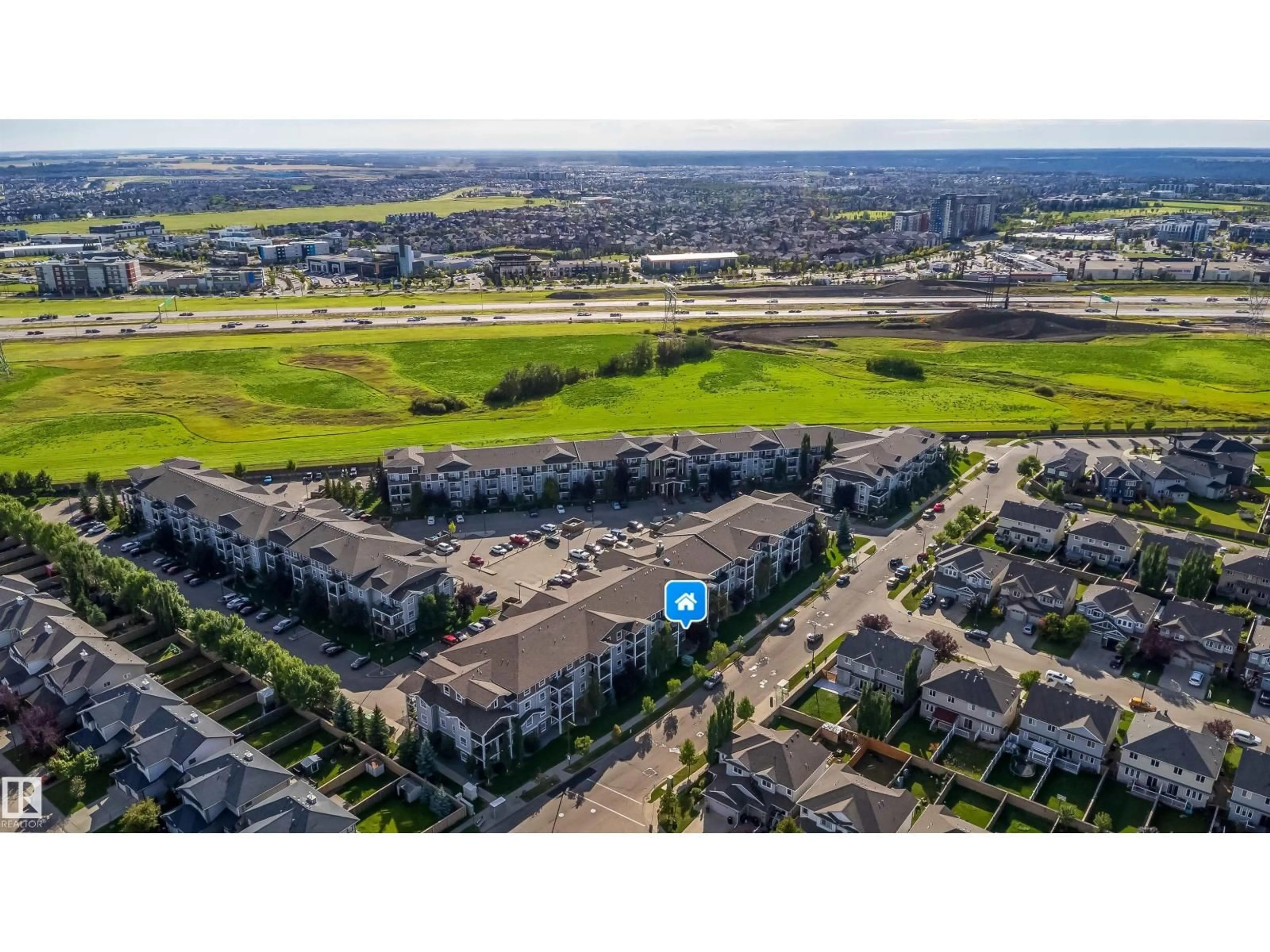 A pic from outside/outdoor area/front of a property/back of a property/a pic from drone, unknown for 9351 - 3114 SIMPSO DR NW, Edmonton Alberta T6R0N4