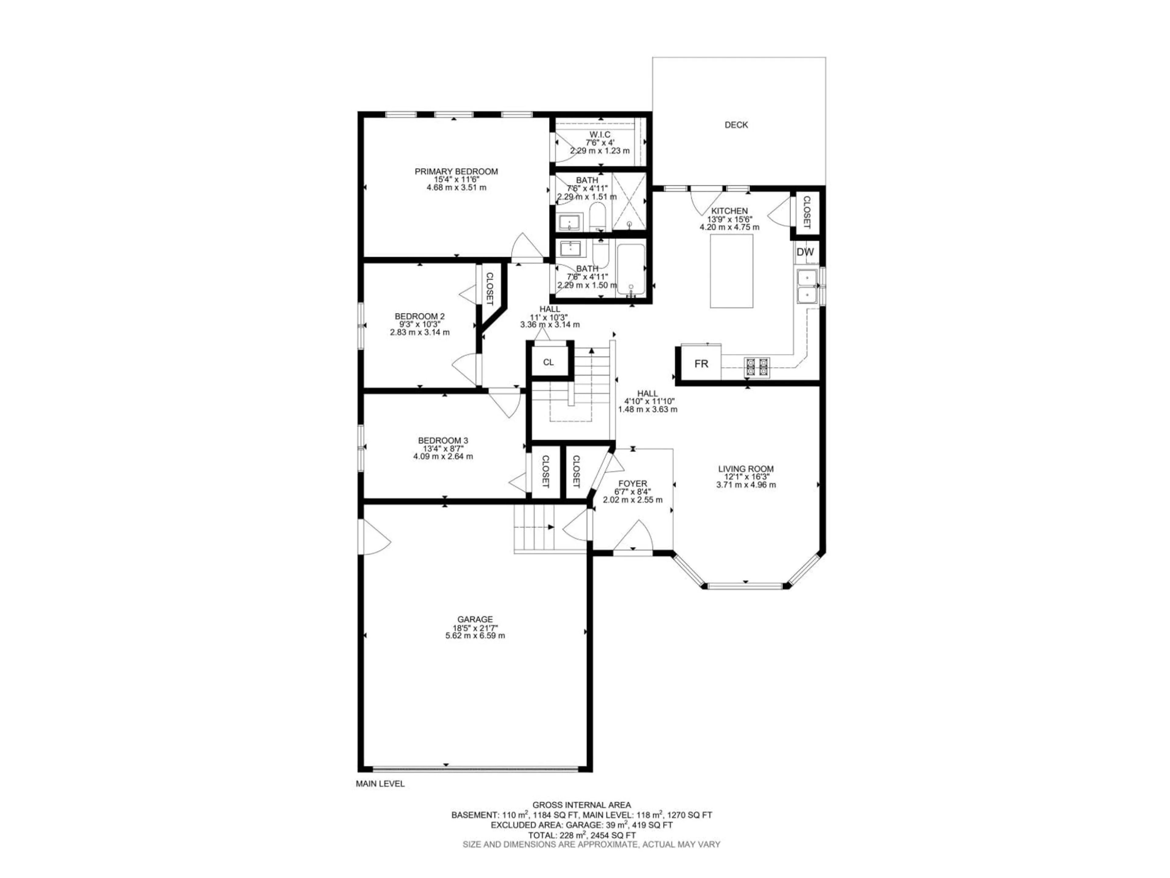 Floor plan for 46 GUENETTE CR, Spruce Grove Alberta T7X3G9