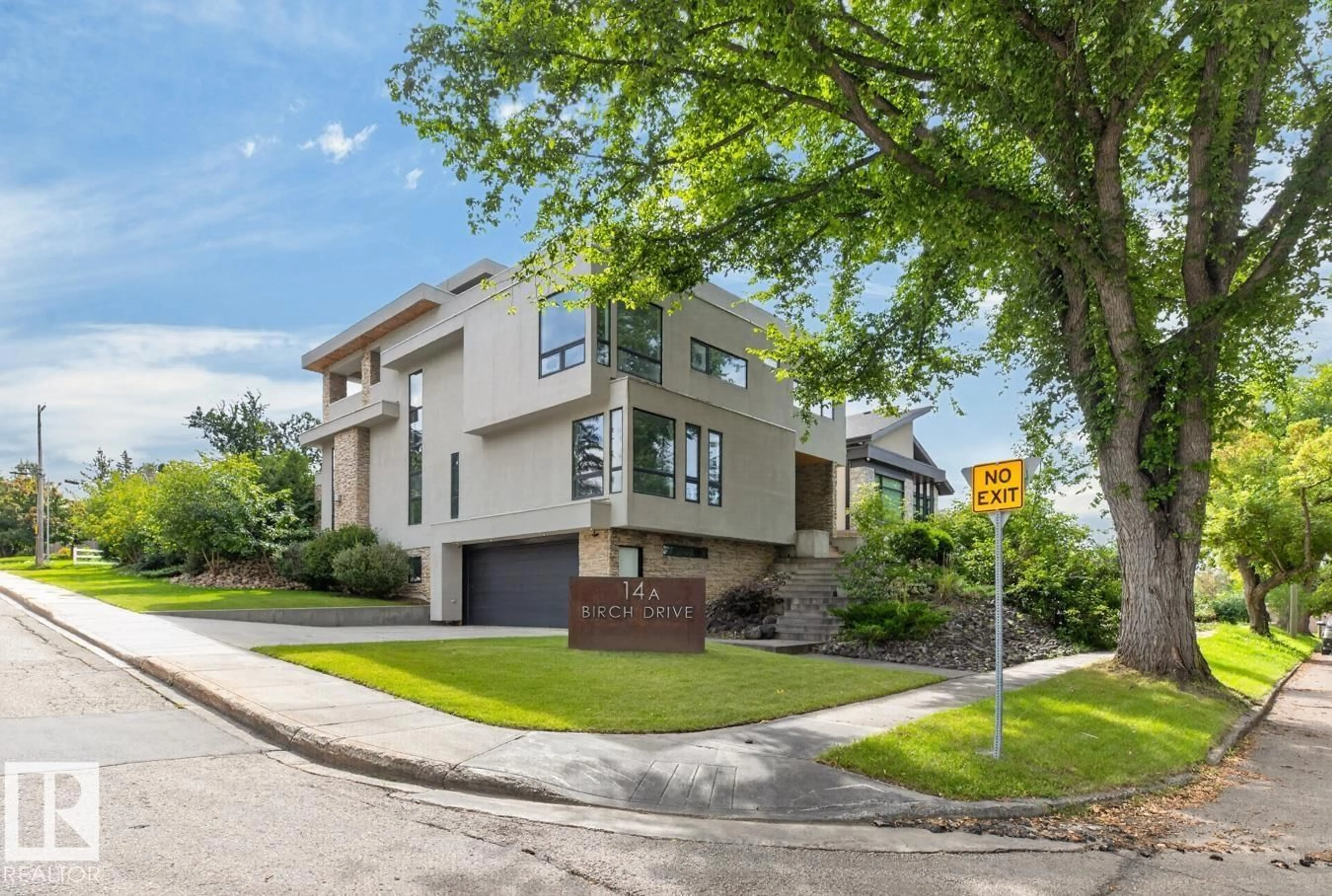 Home with brick exterior material, street for 14A BIRCH DR, St. Albert Alberta T8N0C9