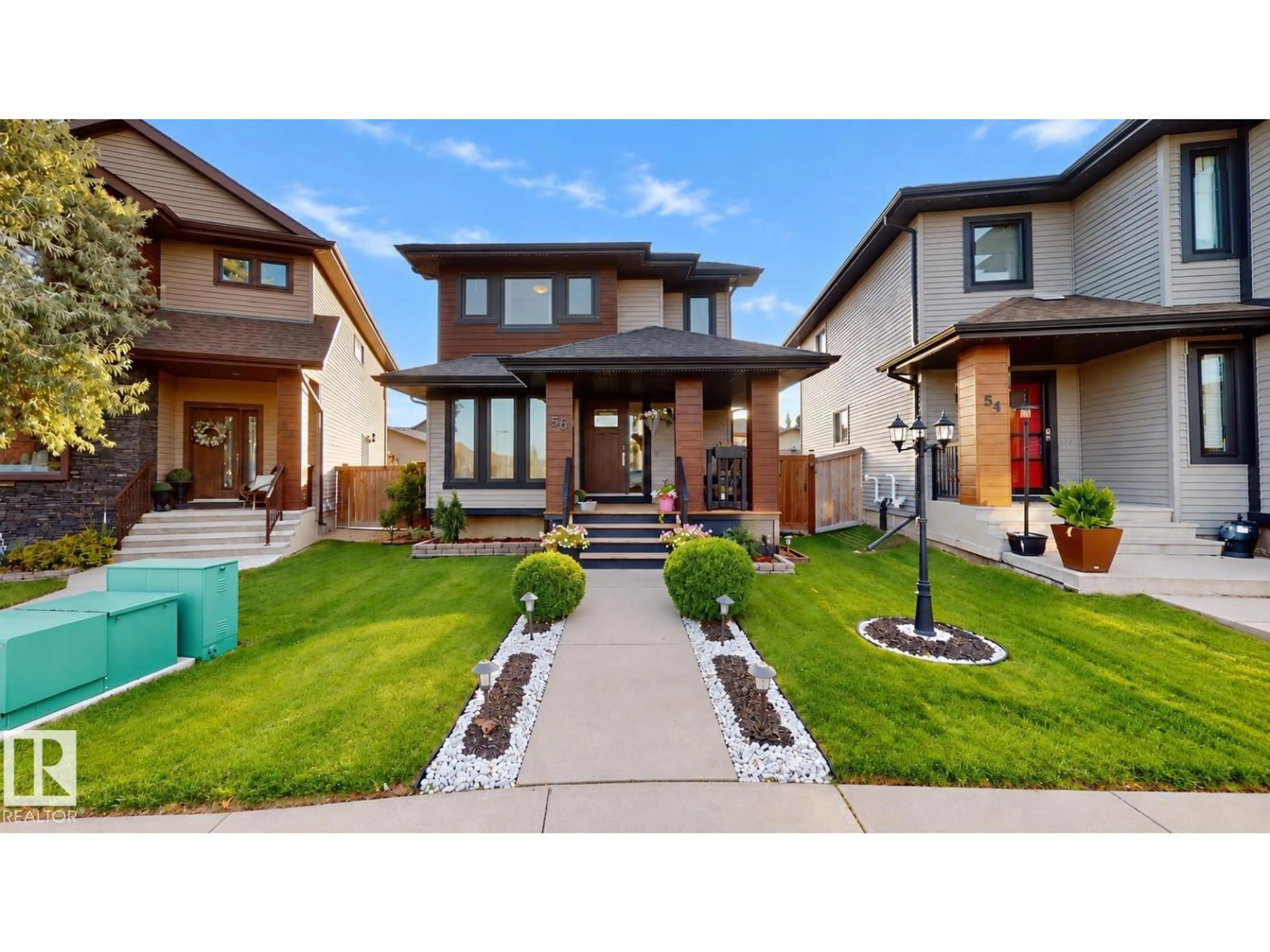 Home with brick exterior material, street for 56 TRIBUTE CM, Spruce Grove Alberta T7X0W6