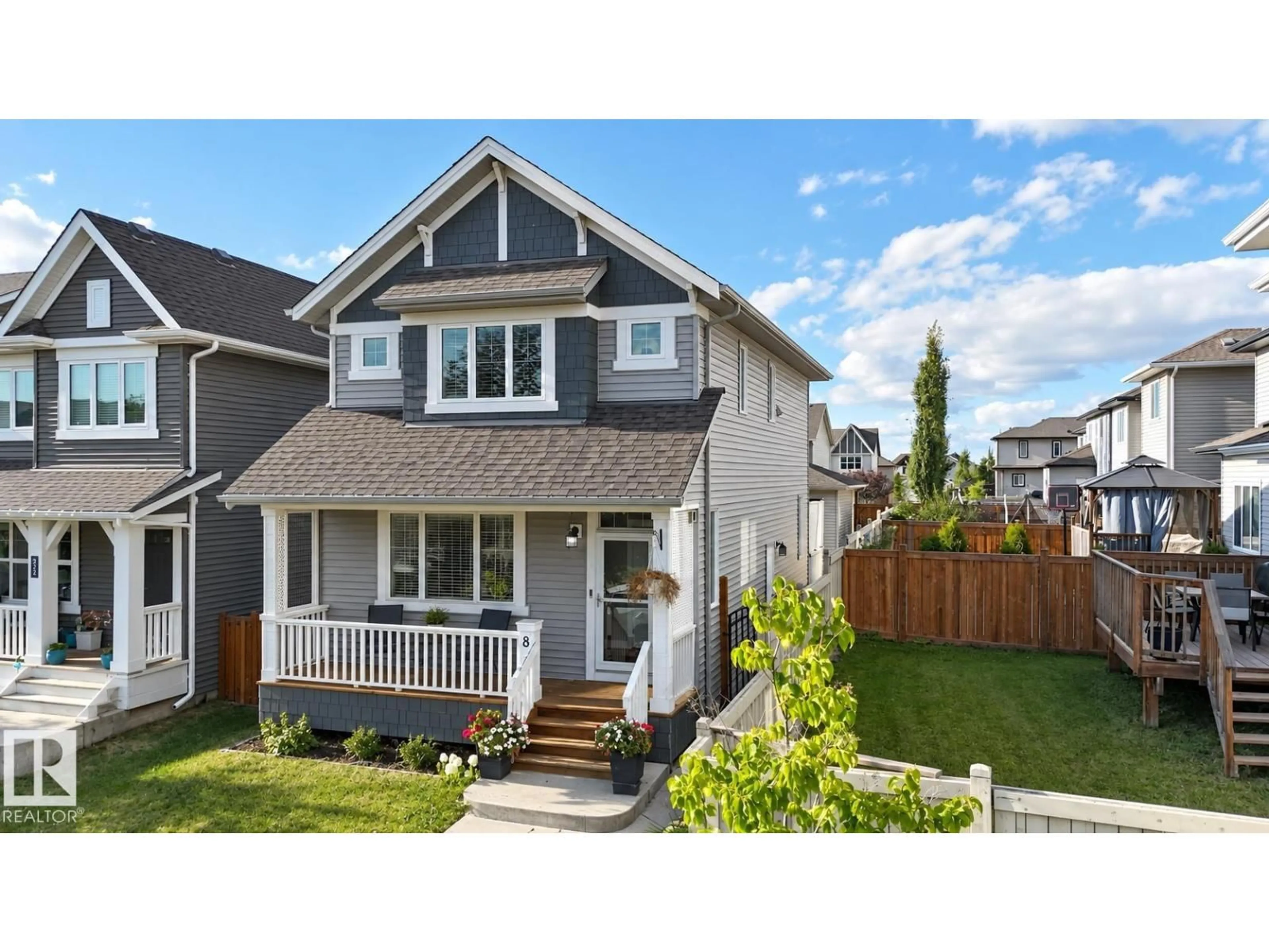 Home with vinyl exterior material, street for 818 35A AVE, Edmonton Alberta T6T1A2