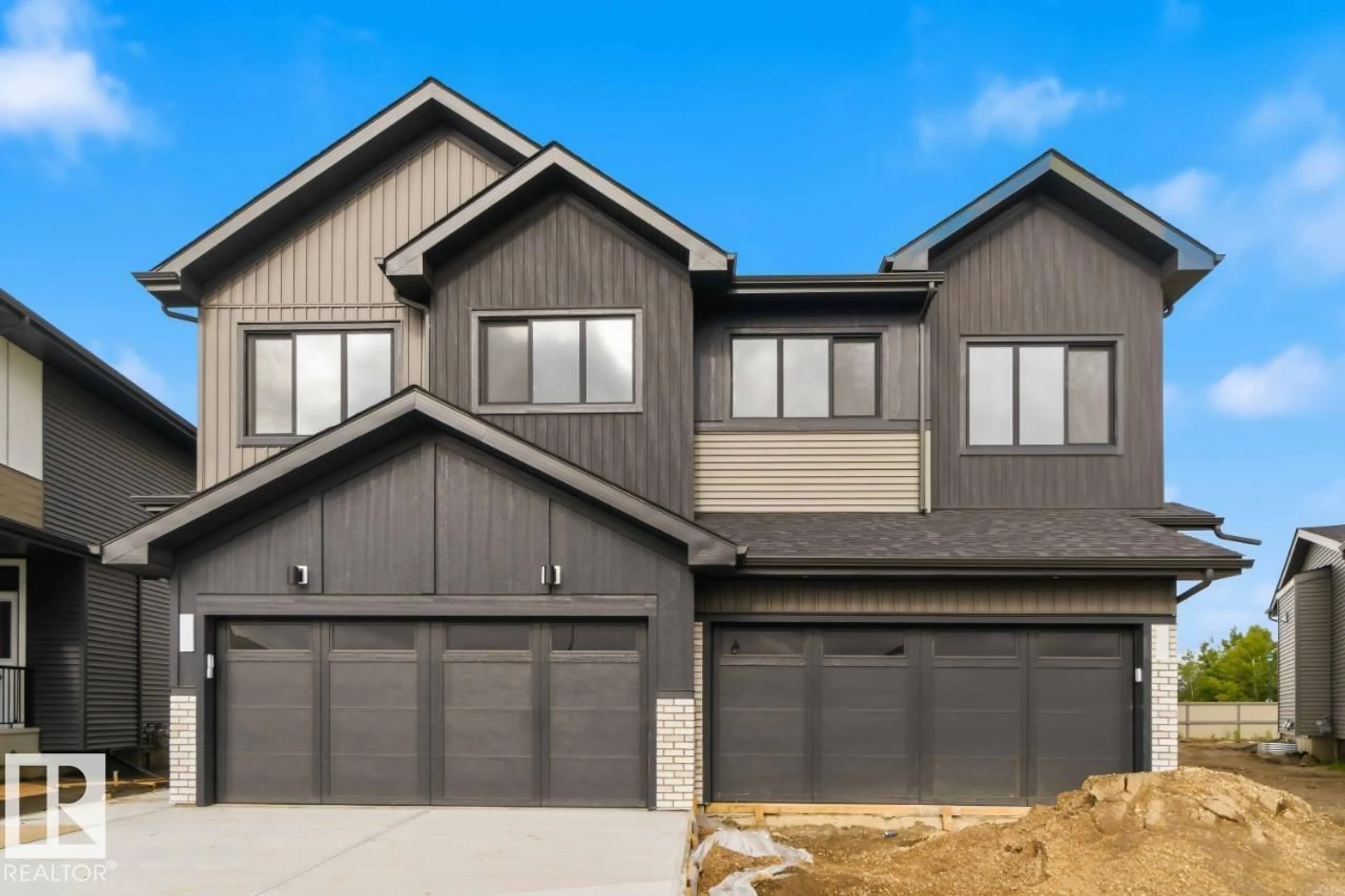 Home with vinyl exterior material, street for 5517 69 ST, Beaumont Alberta T4X2Z7