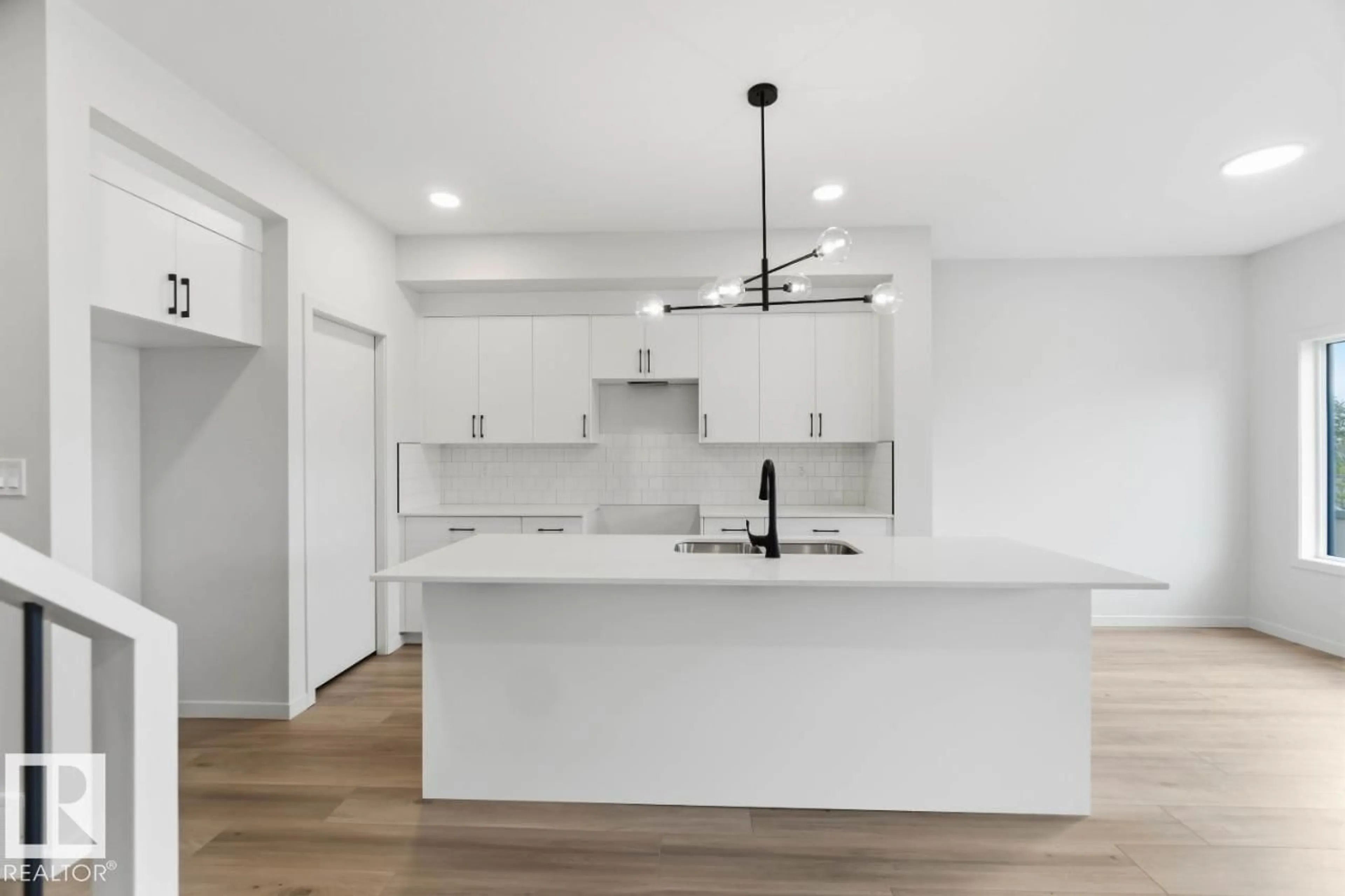Open concept kitchen, unknown for 5517 69 ST, Beaumont Alberta T4X2Z7